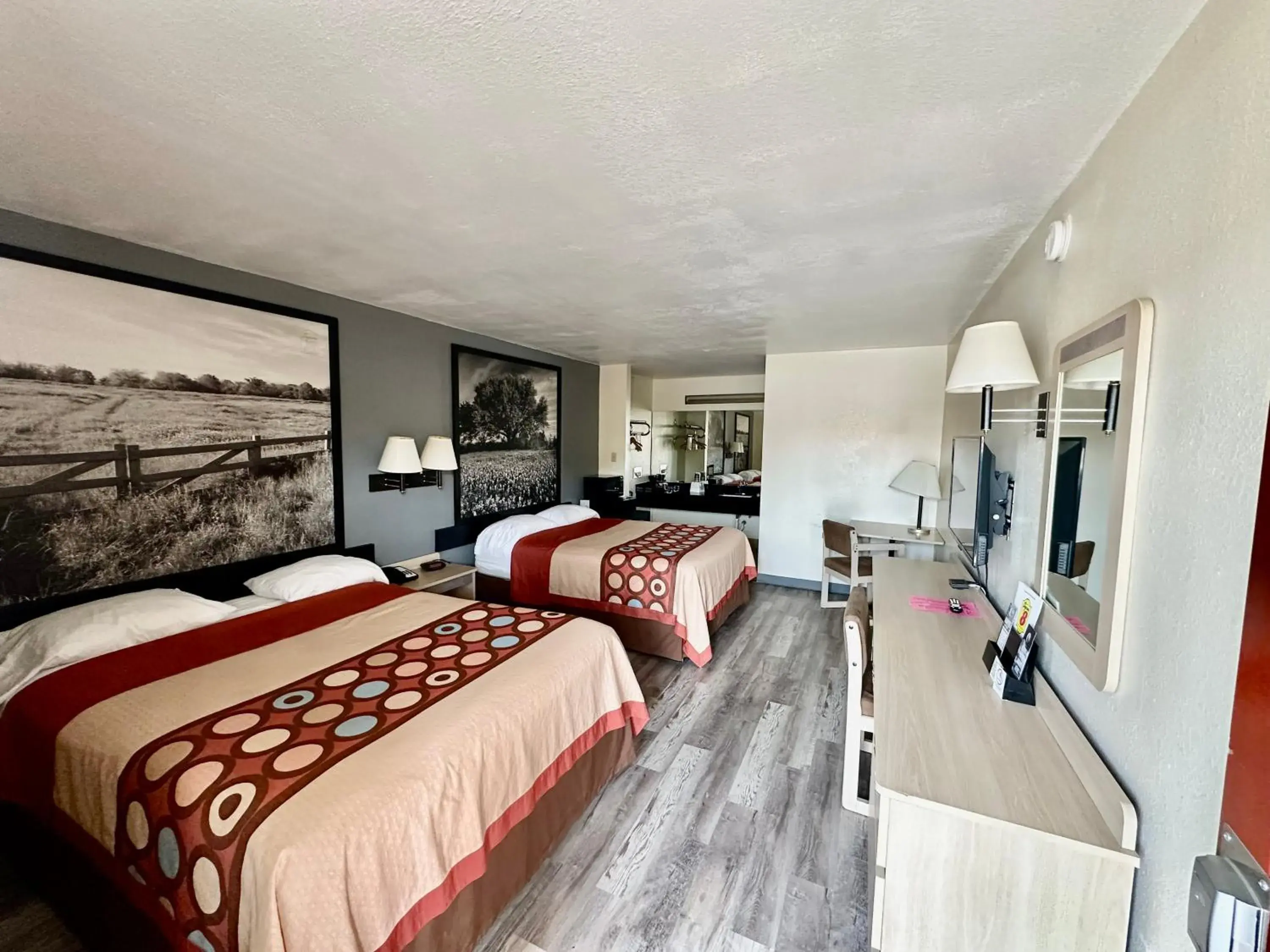 Bedroom, Bed in Super 8 by Wyndham Athens TX Bedroom, Bed in Super 8 by Wyndham Athens TX