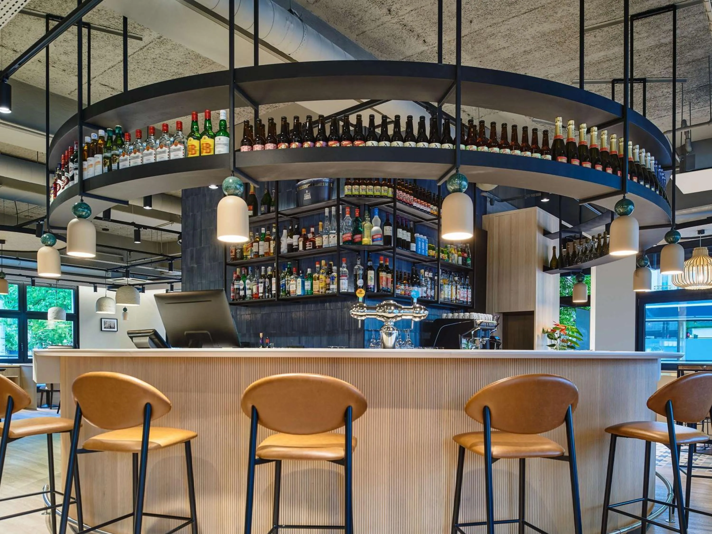 Lounge or bar, Lounge/Bar in Qualys - Hotel Nanterre - Paris la DÃ©fense