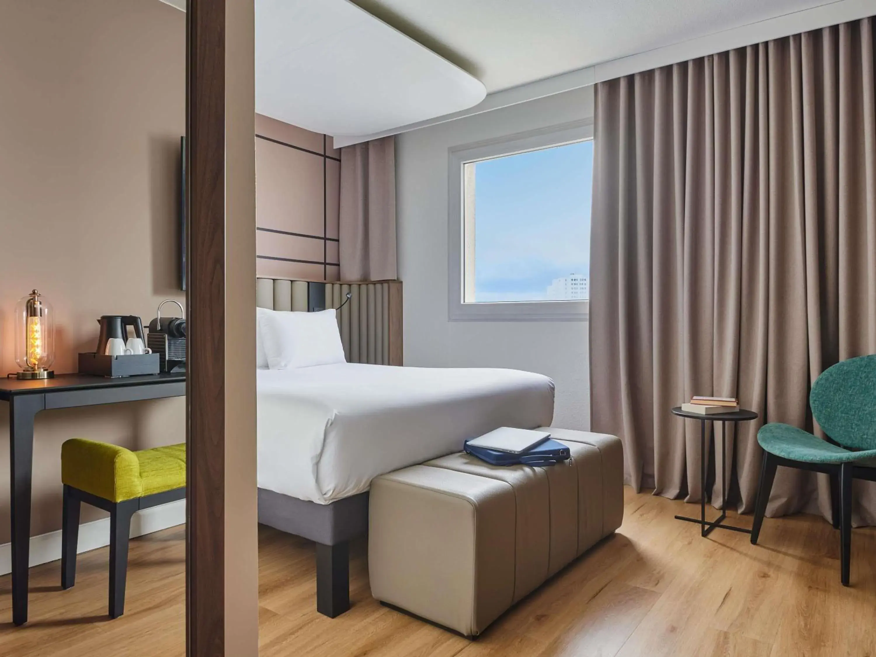 Bedroom, Bed in Mercure Paris Nanterre Bedroom, Bed in Mercure Paris Nanterre