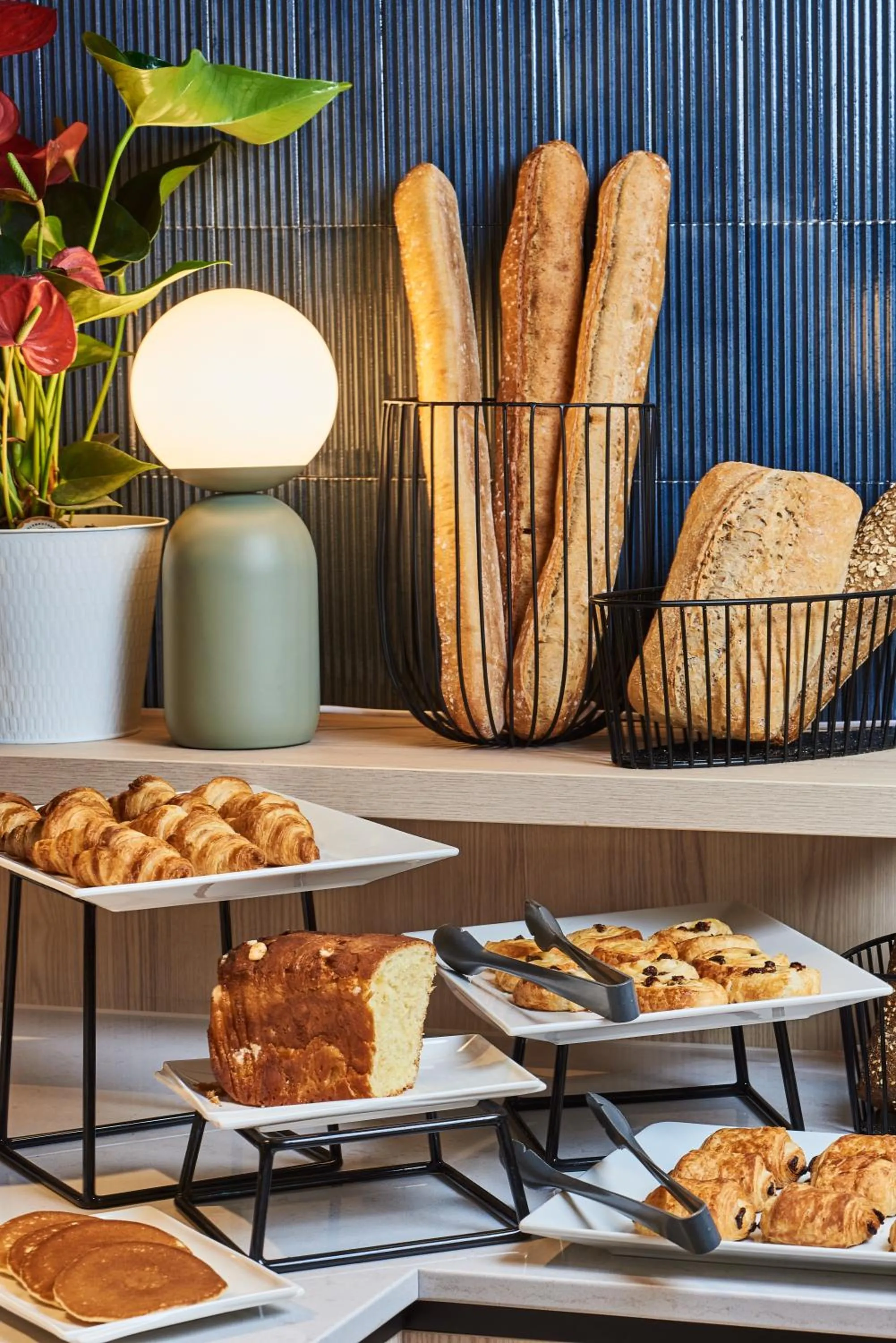 Buffet breakfast in Mercure Paris Nanterre