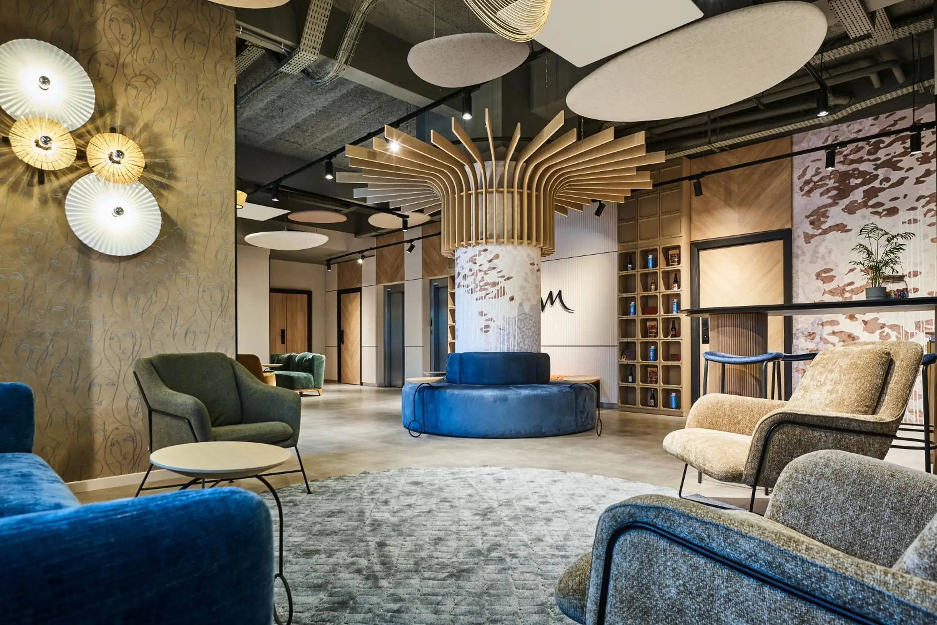 Lobby or reception, Seating Area in Qualys - Hotel Nanterre - Paris la DÃ©fense