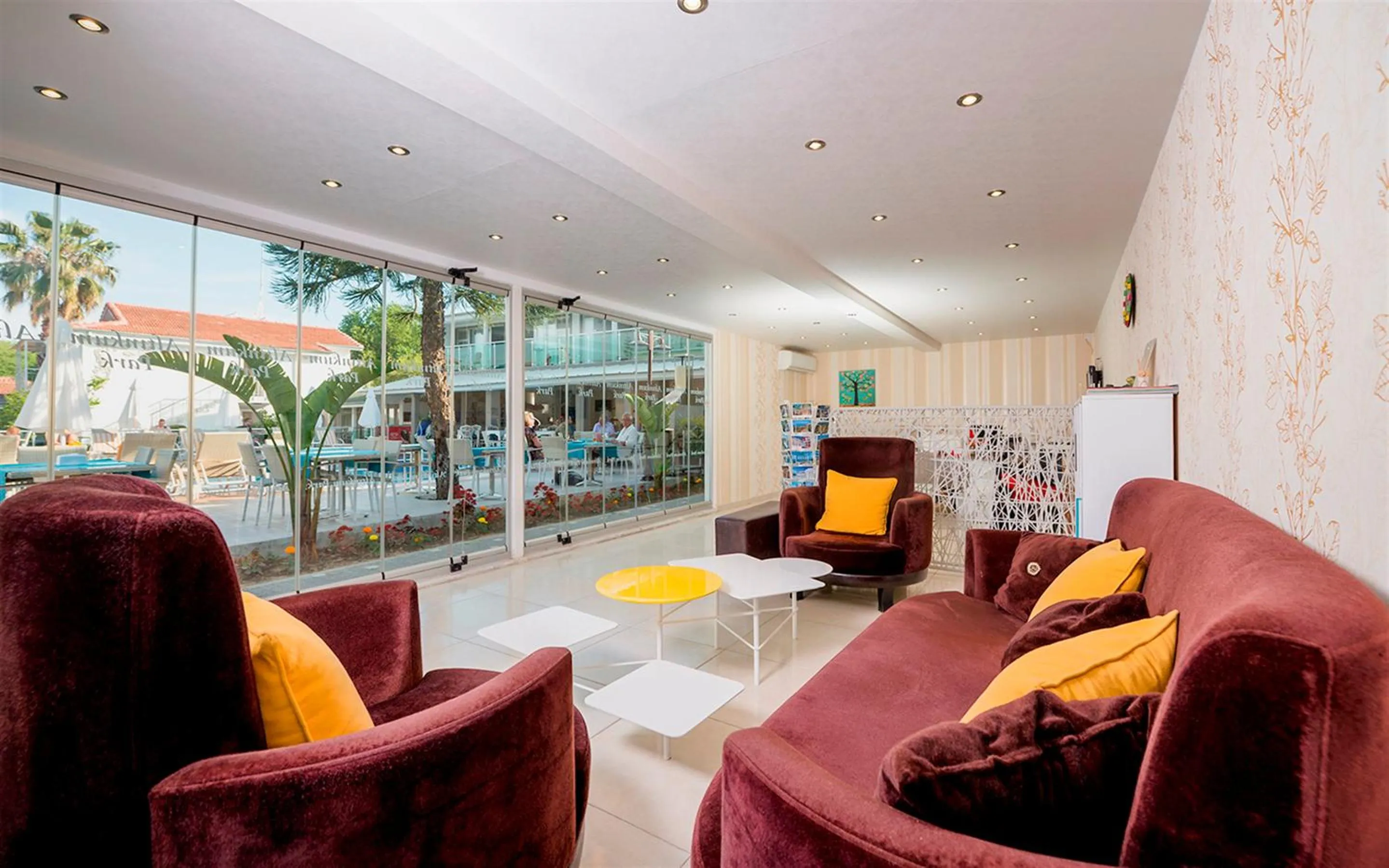 Living room in Clover Magic Altınkum Park Hotel