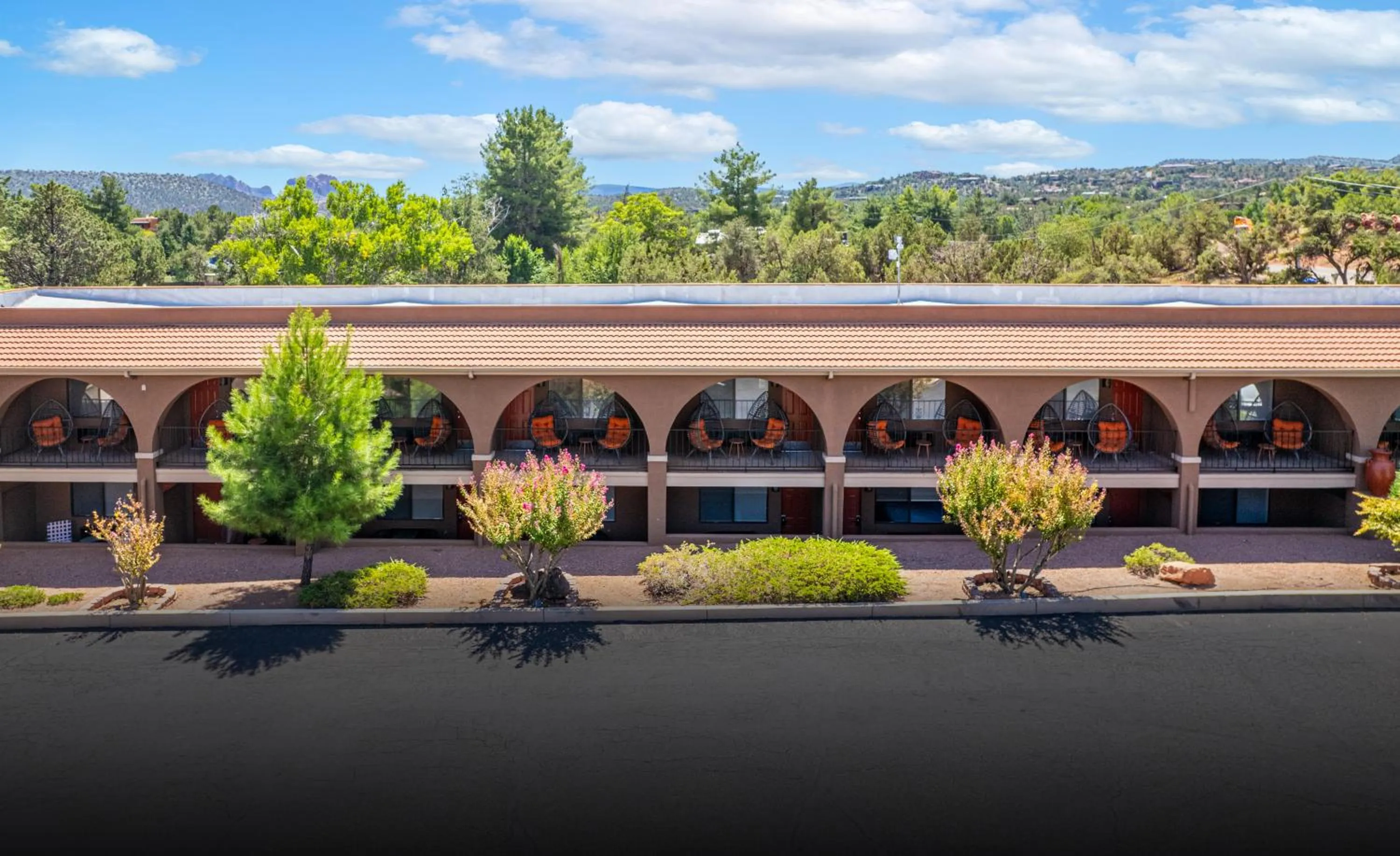 Patio in GreenTree Inn Sedona