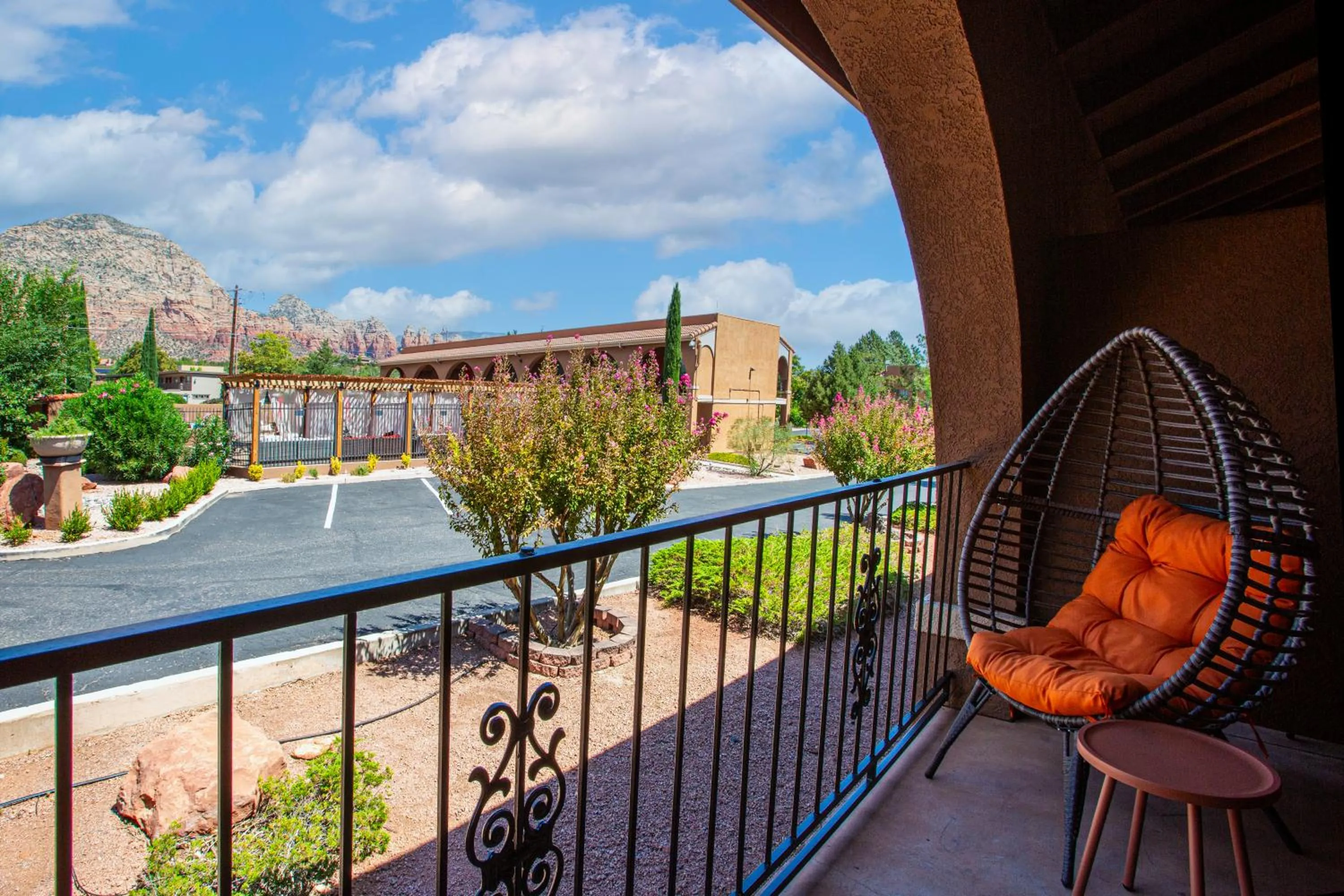 Patio in GreenTree Inn Sedona