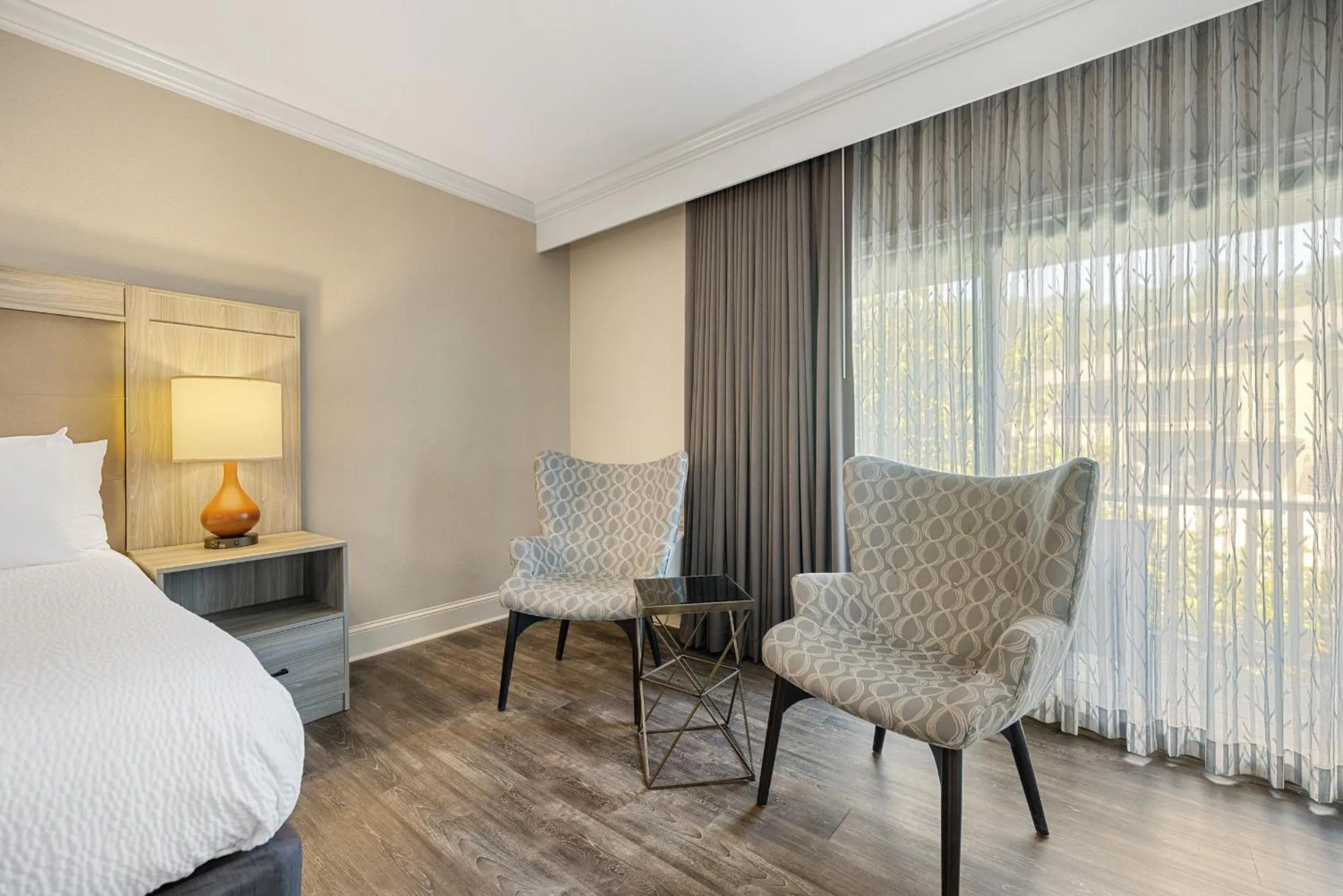 Bed in The Ridges Resort on Lake Chatuge