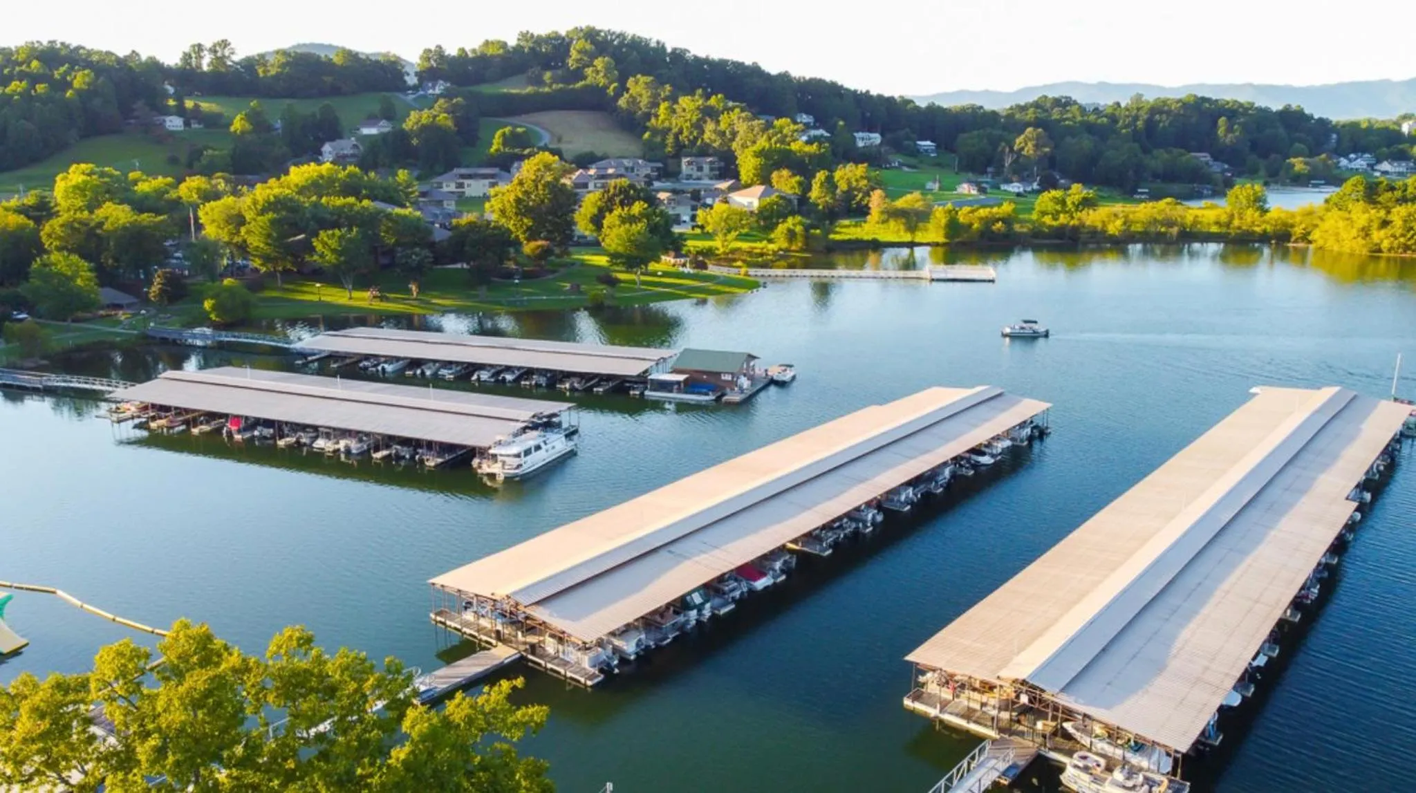 Property building in The Ridges Resort on Lake Chatuge