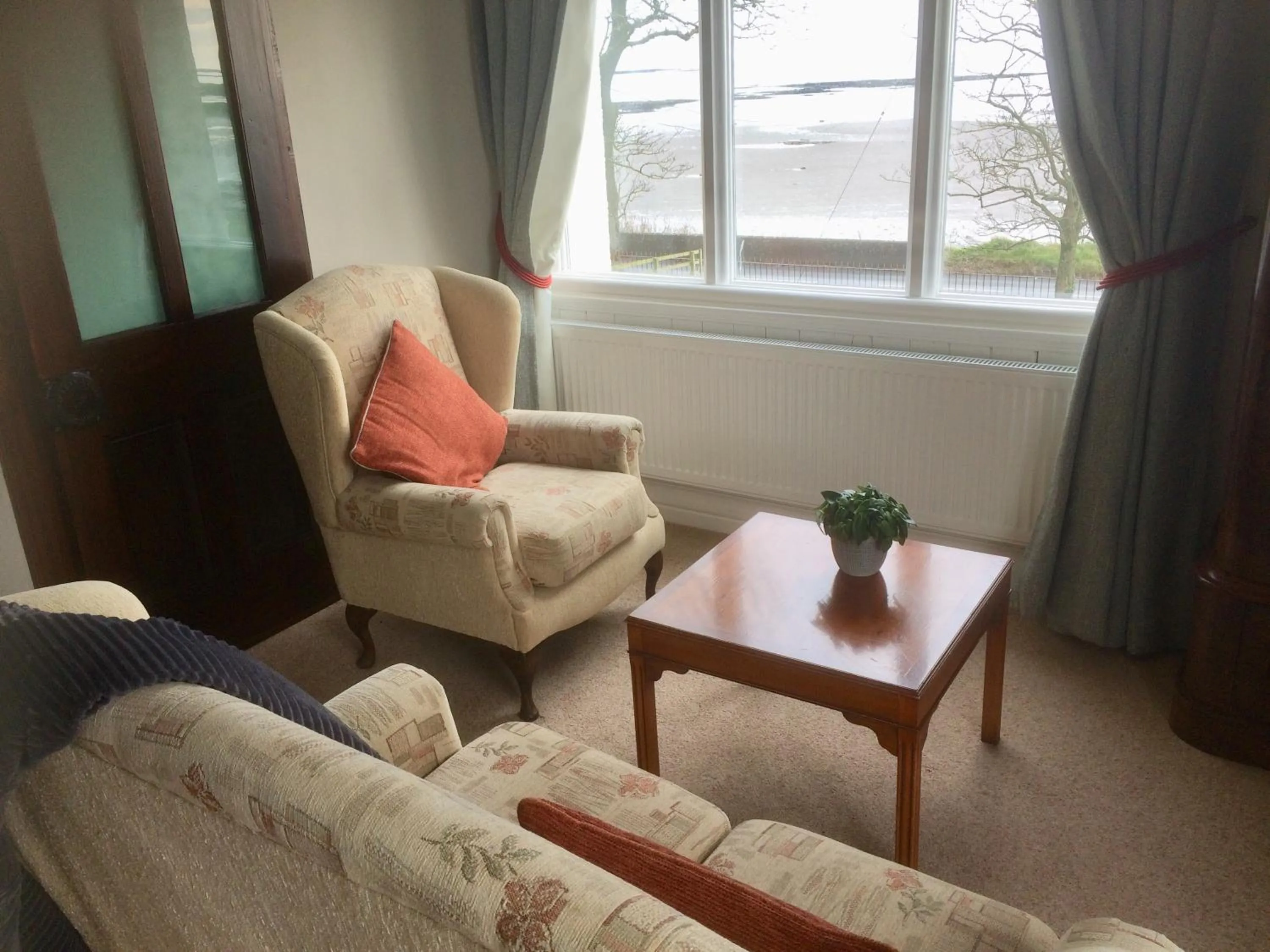 Seating area in The Old Vicarage NI B&B
