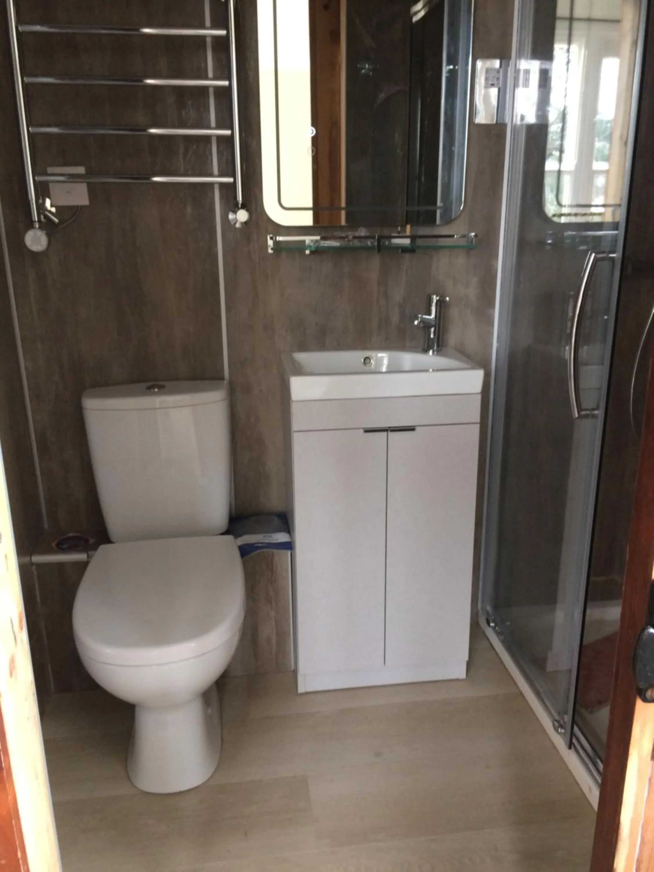 Toilet in The Old Vicarage NI B&B