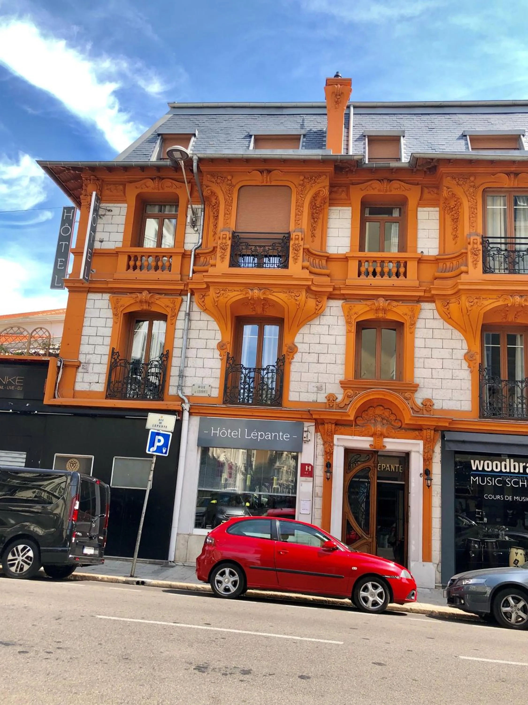 Facade/entrance in Hotel Lepante