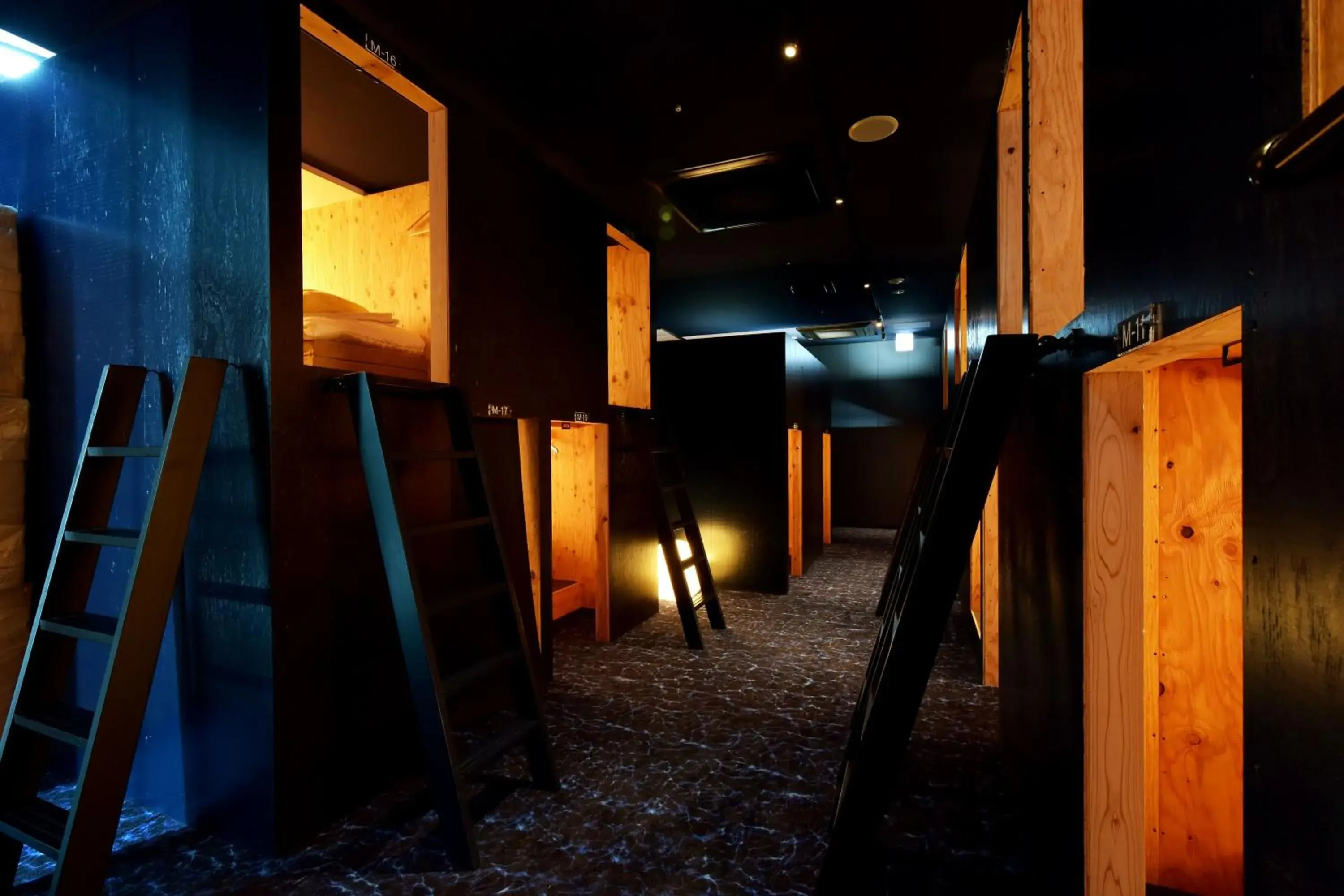 Bunk Bed in Mixed Dormitory Room in Hayama Umino Hotel Bunk Bed in Mixed Dormitory Room in Hayama Umino Hotel