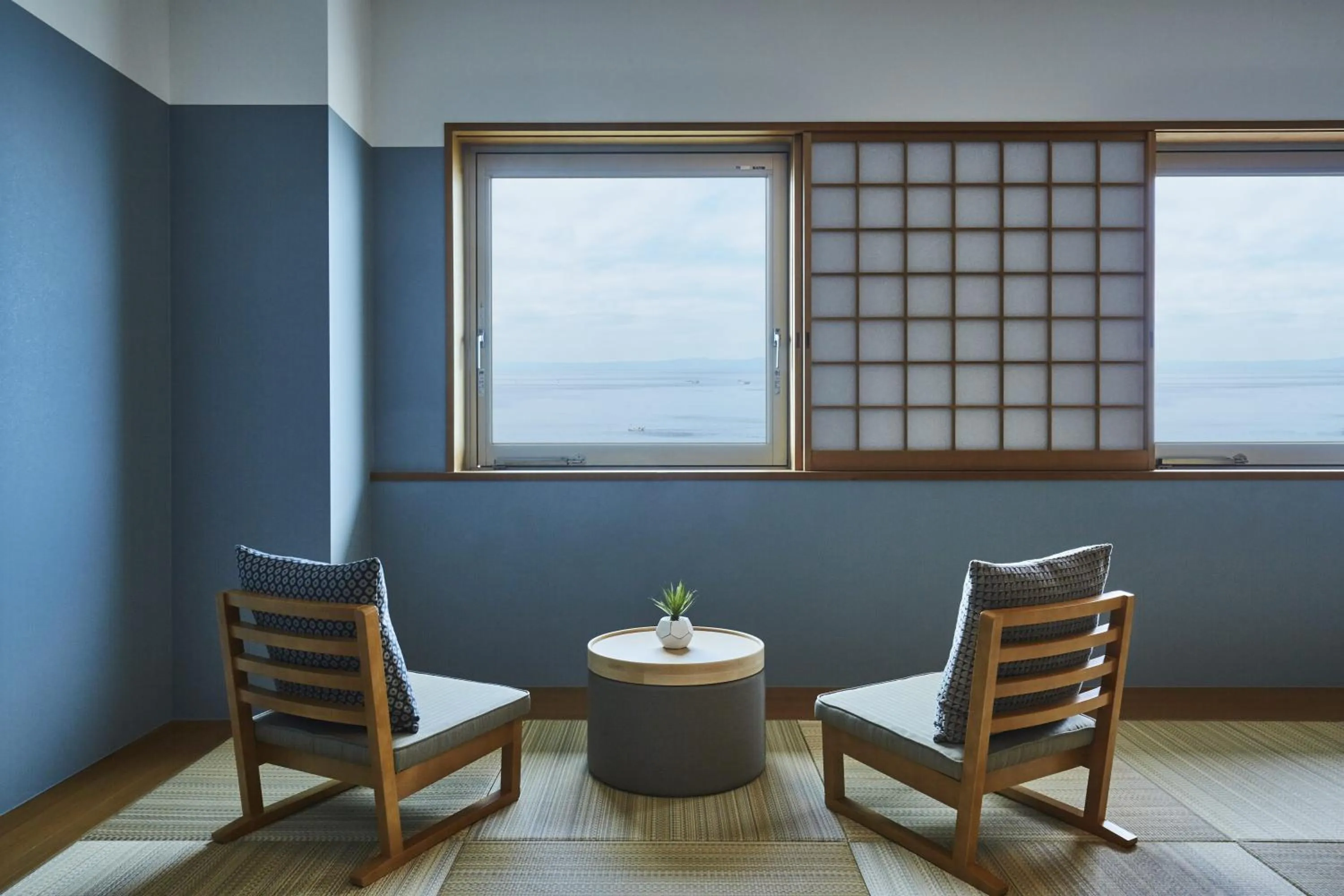 Living room in Hayama Umino Hotel