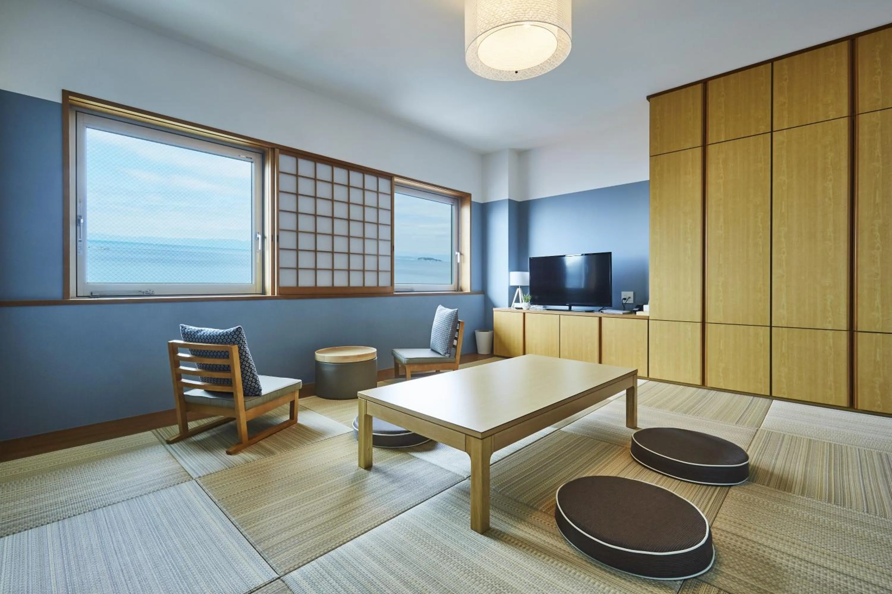 Living room in Hayama Umino Hotel