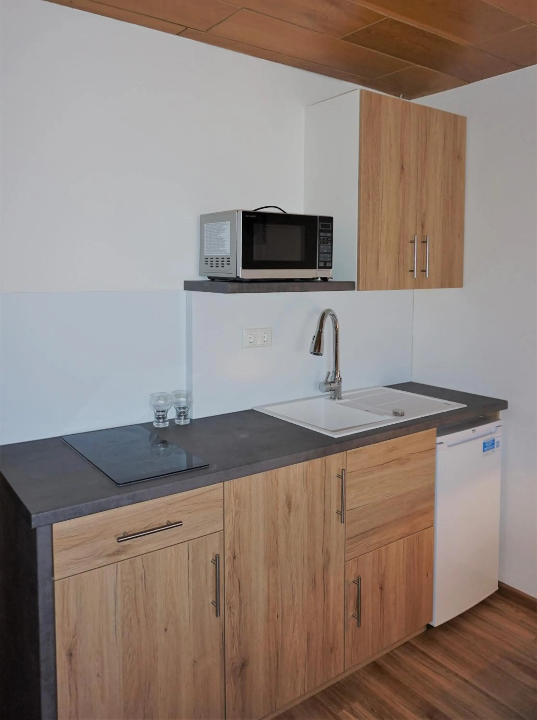 Kitchen or kitchenette in Hotel Wahlmüller