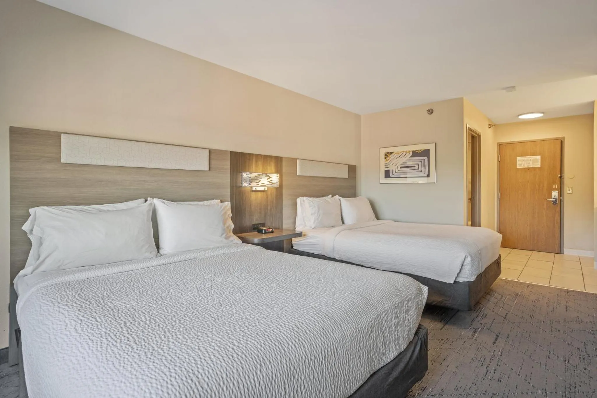 Photo of the whole room, Bed in Holiday Inn Express Hotel & Suites Torrington by IHG