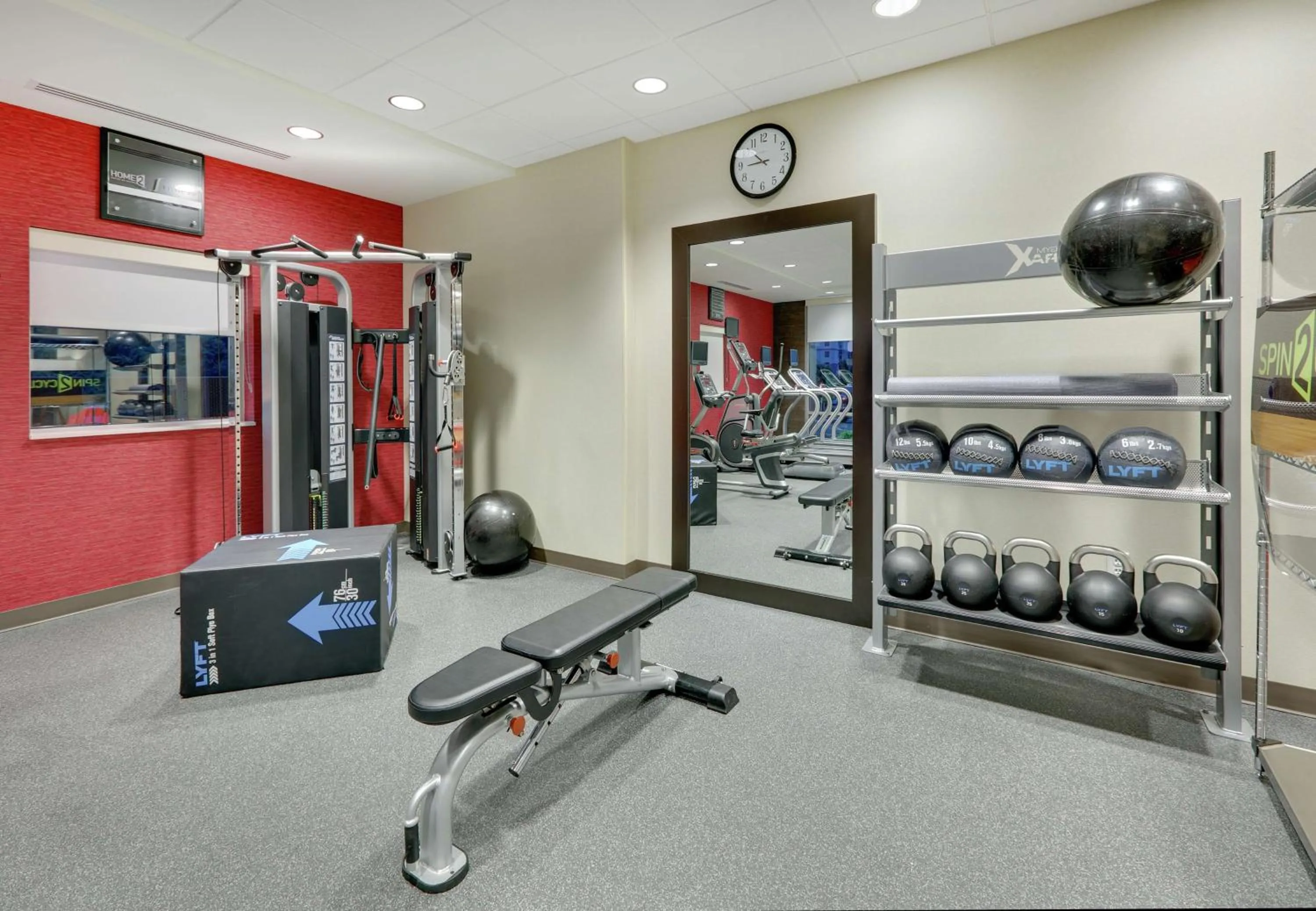 Fitness centre/facilities in Home2 Suites By Hilton Hagerstown