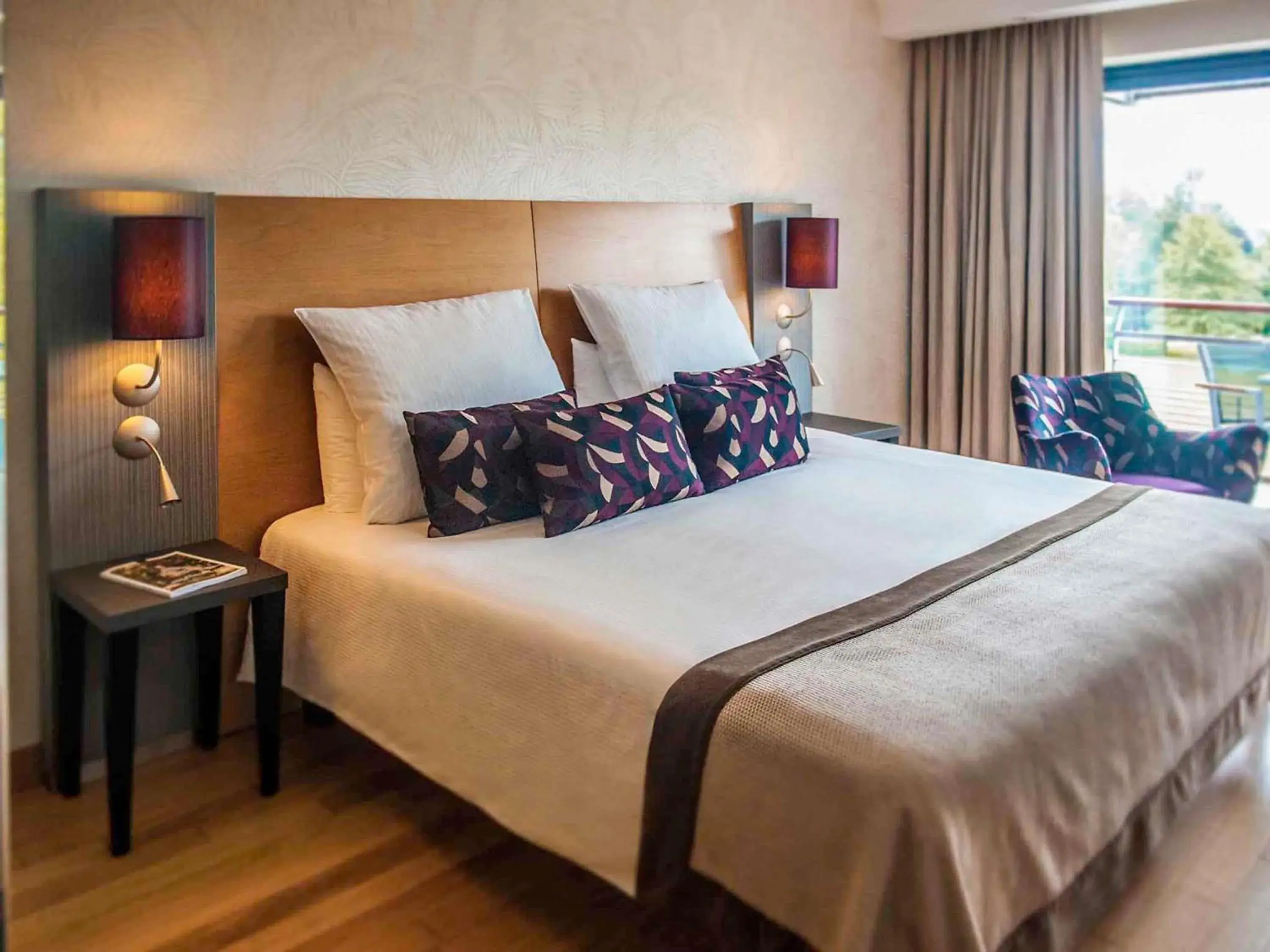 Bedroom, Bed in Parc Beaumont Hôtel & Spa Pau - MGallery Collection Bedroom, Bed in Parc Beaumont Hôtel & Spa Pau - MGallery Collection