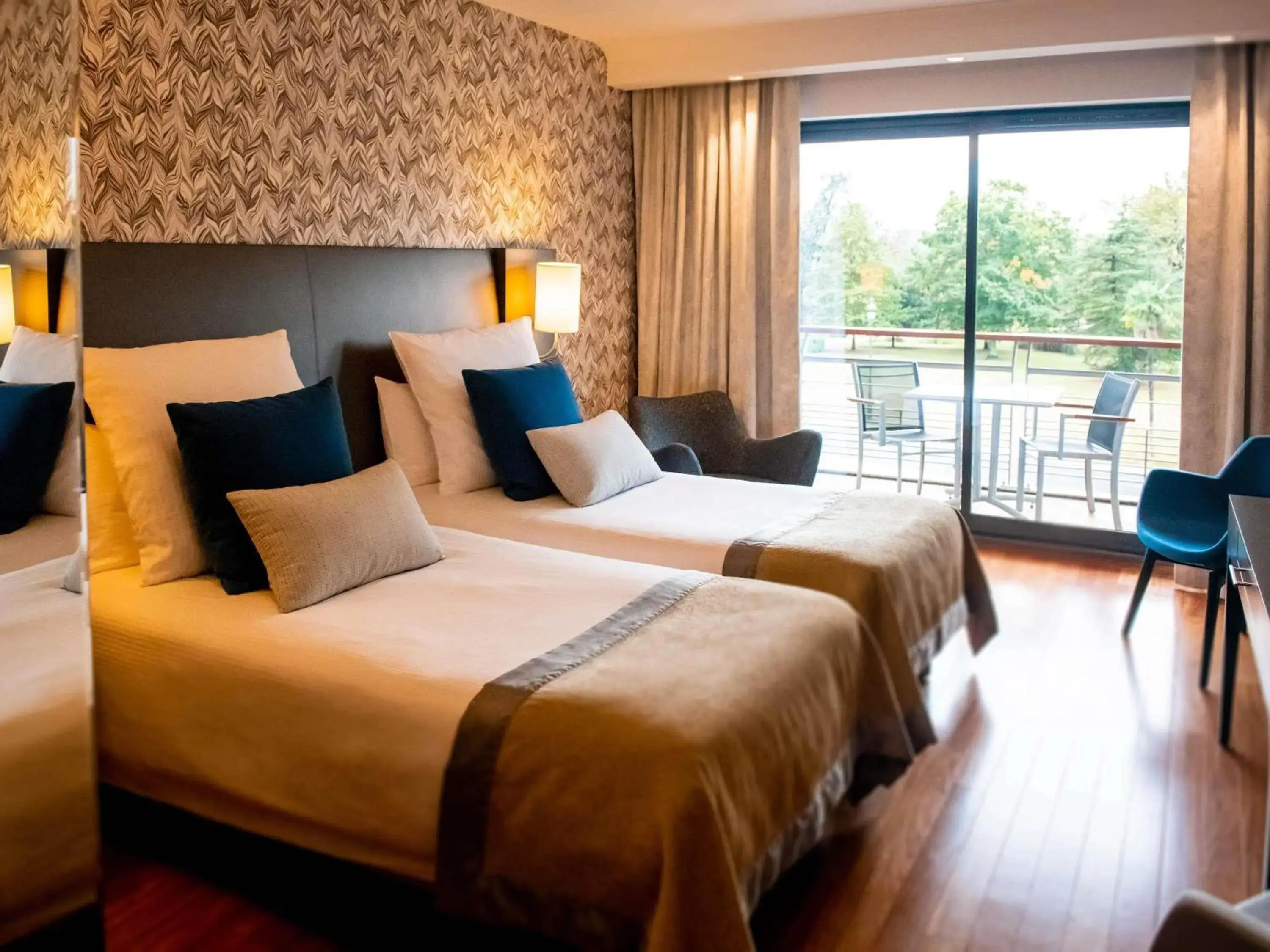 Bedroom, Bed in Parc Beaumont Hôtel & Spa Pau - MGallery Collection Bedroom, Bed in Parc Beaumont Hôtel & Spa Pau - MGallery Collection