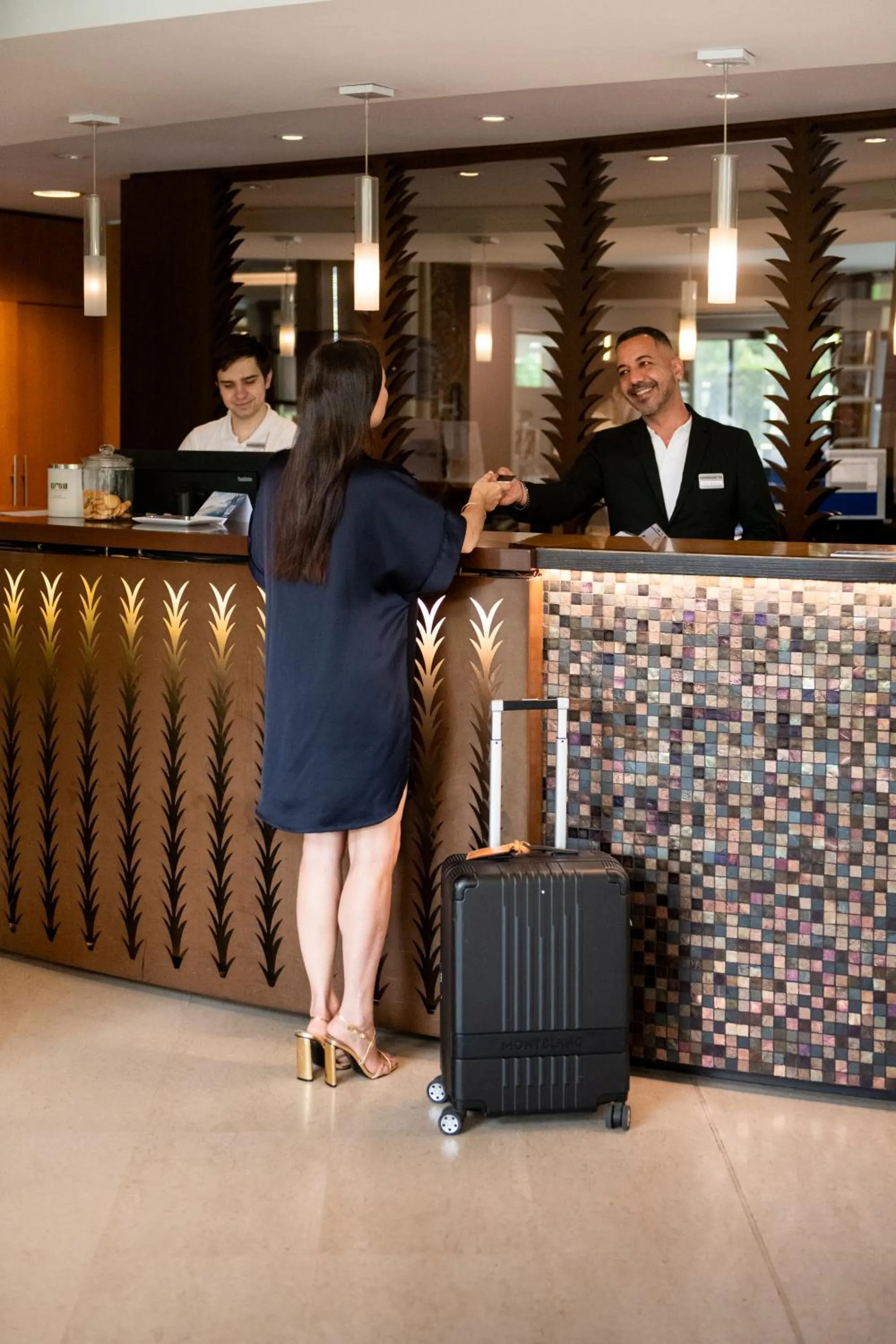 Lobby or reception in Parc Beaumont Hôtel & Spa Pau - MGallery Collection