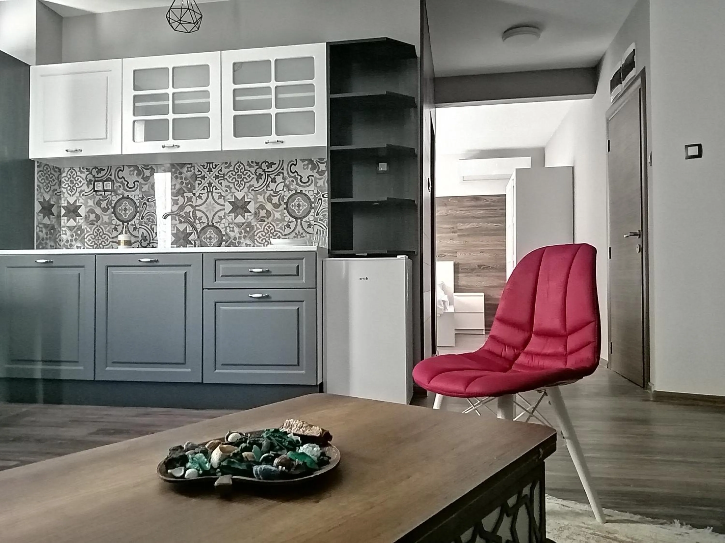 Kitchen or kitchenette in The old Bakery Apartments