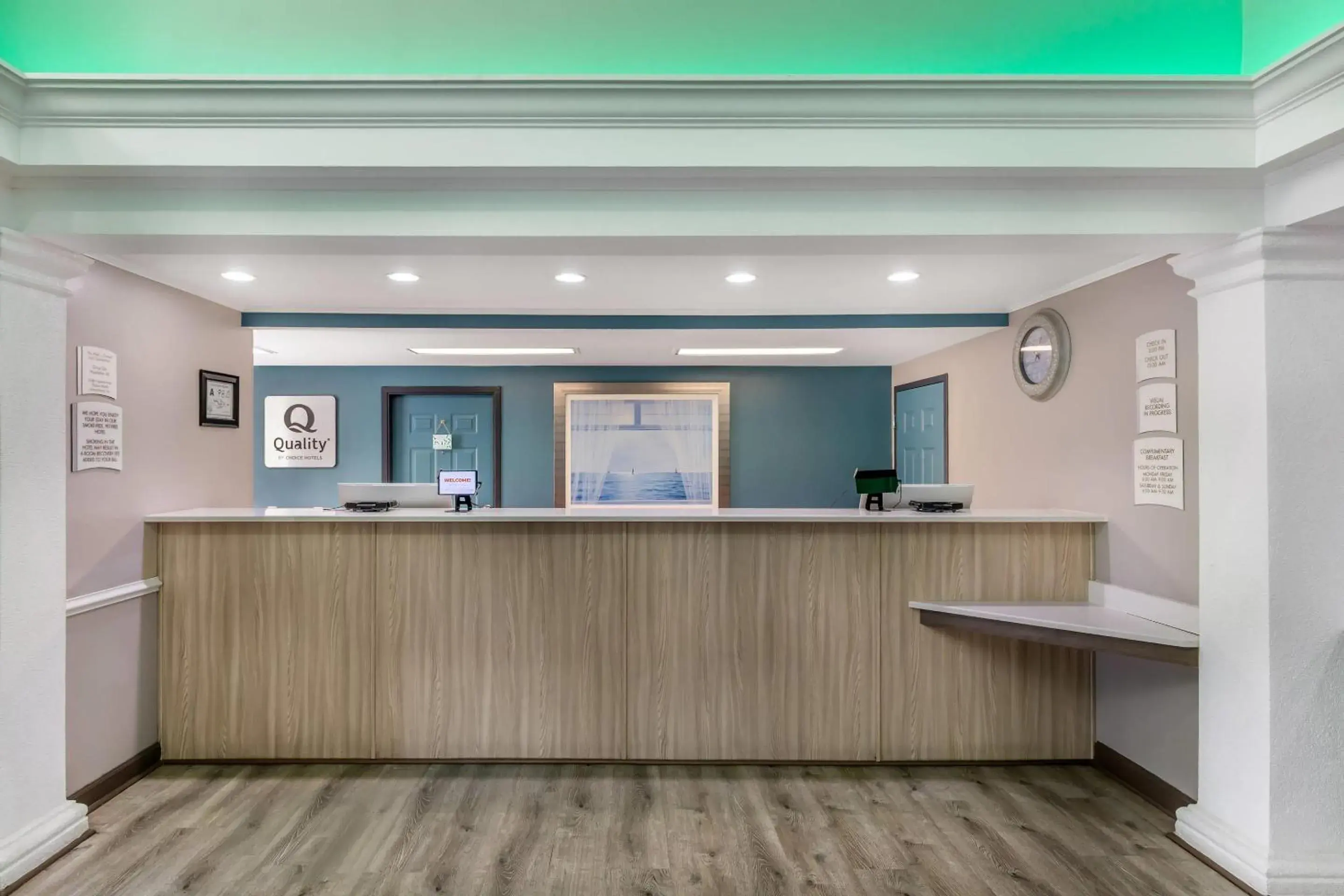 Lobby or reception in Quality Inn Wilmington Lobby or reception in Quality Inn Wilmington