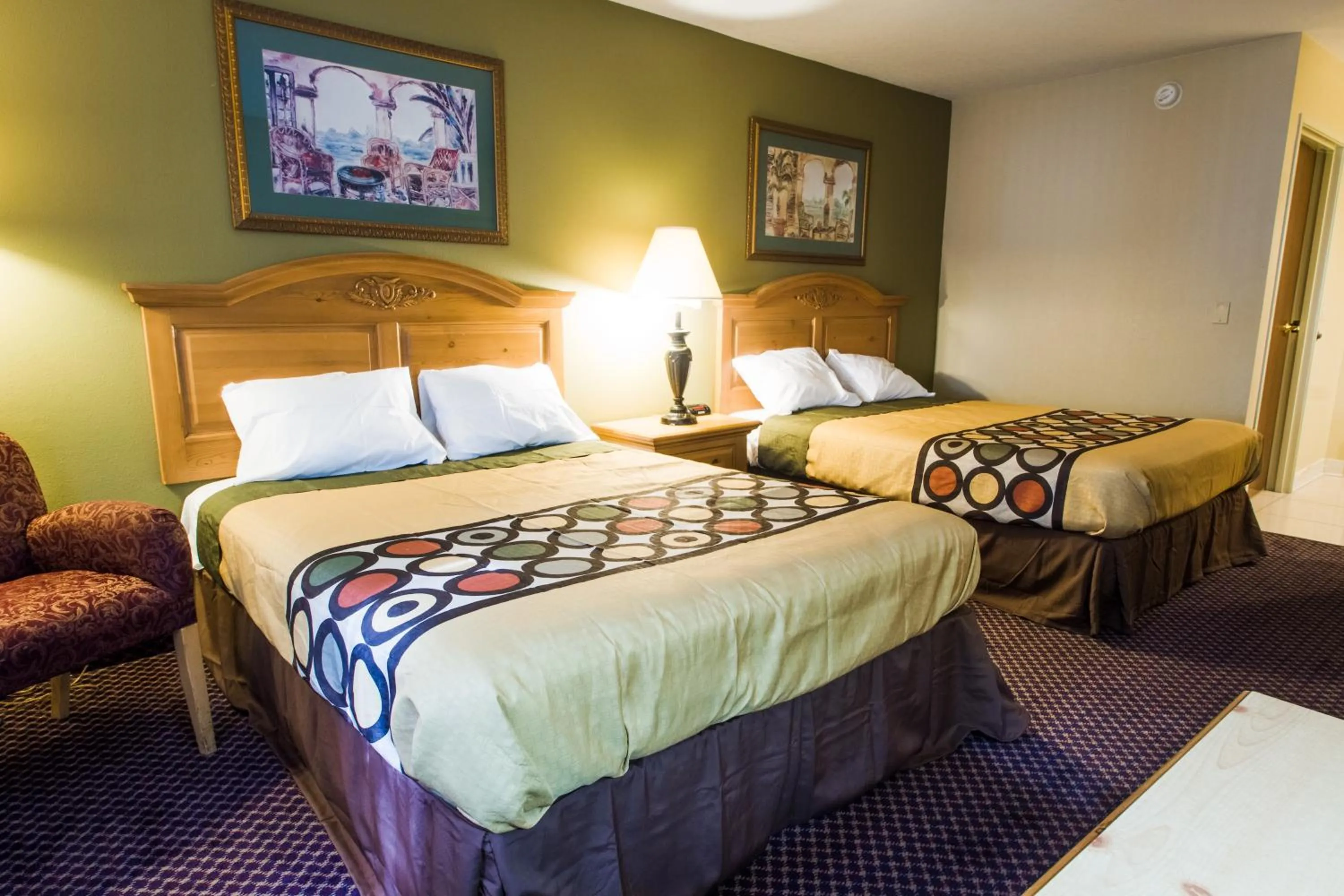 Bed in Super 8 by Wyndham Marana/Tucson Area