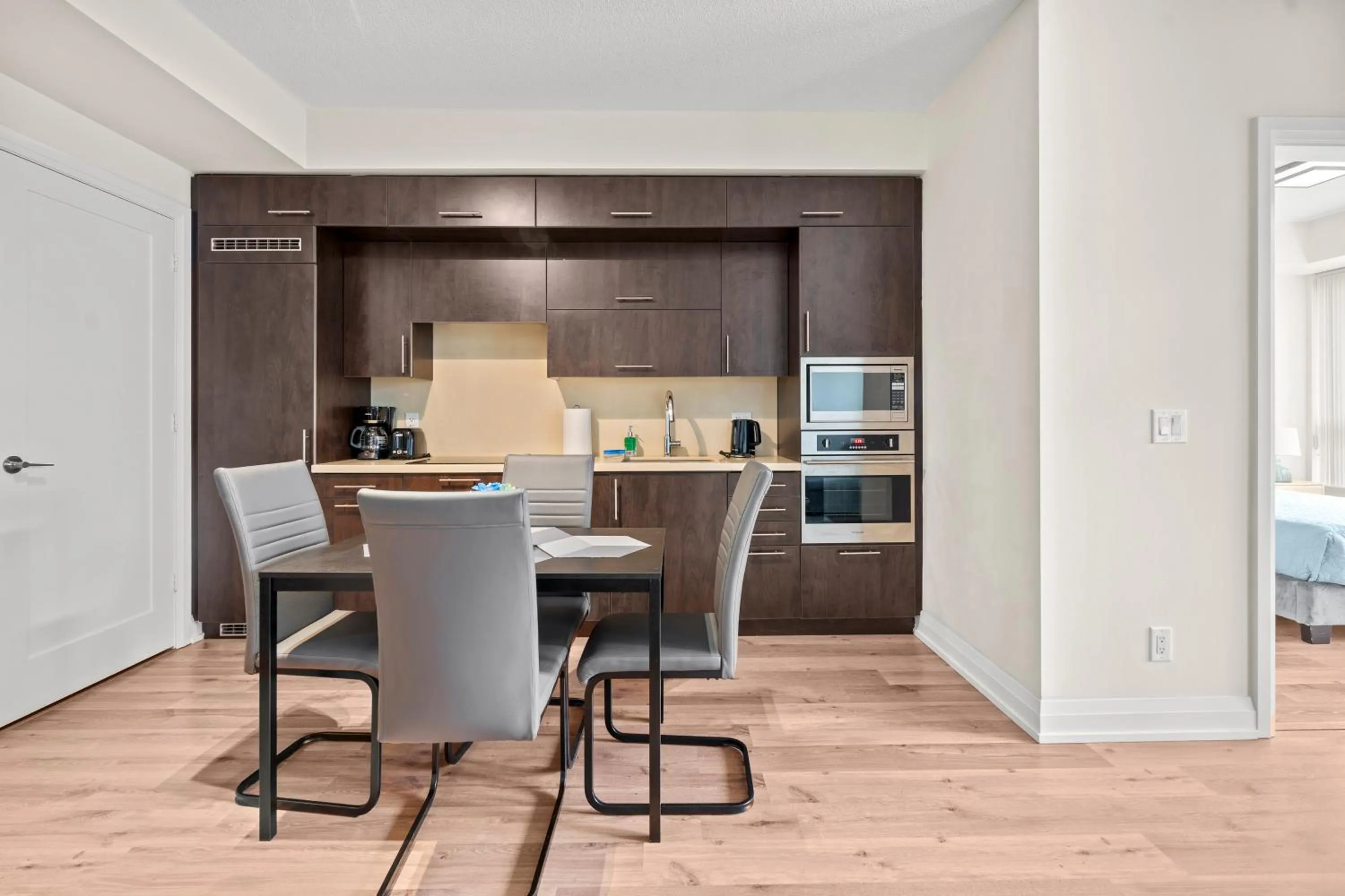 Dining area in GLOBALSTAY Modern Apartments in North York Skyscraper