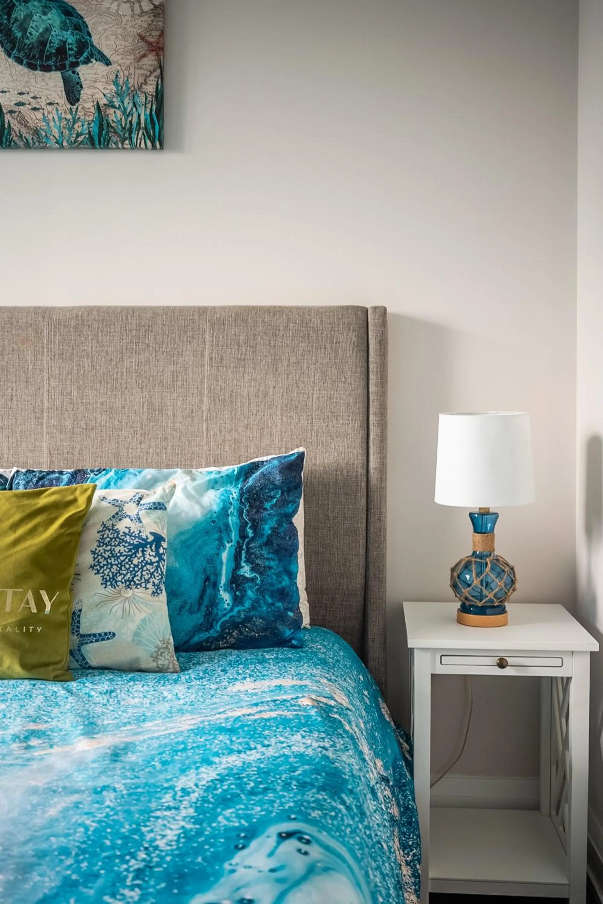 Bed in GLOBALSTAY Modern Apartments in North York Skyscraper