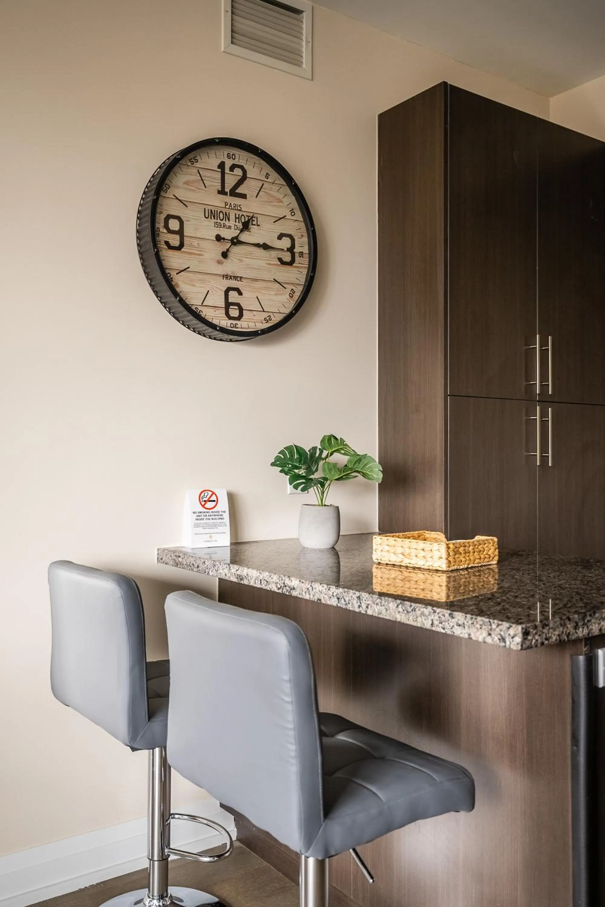 kitchen in GLOBALSTAY Modern Apartments in North York Skyscraper
