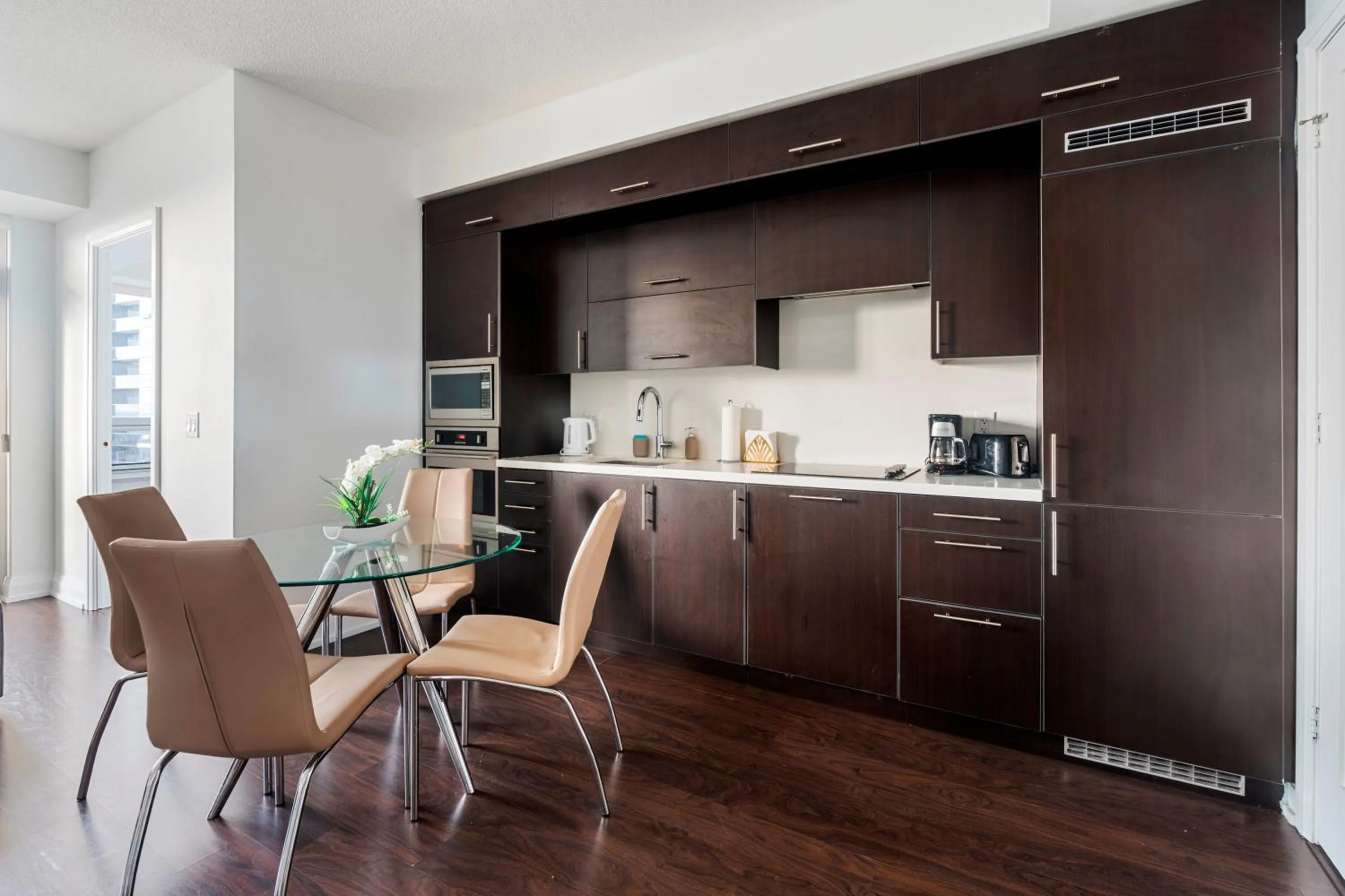 Kitchen or kitchenette in GLOBALSTAY Modern Apartments in North York Skyscraper