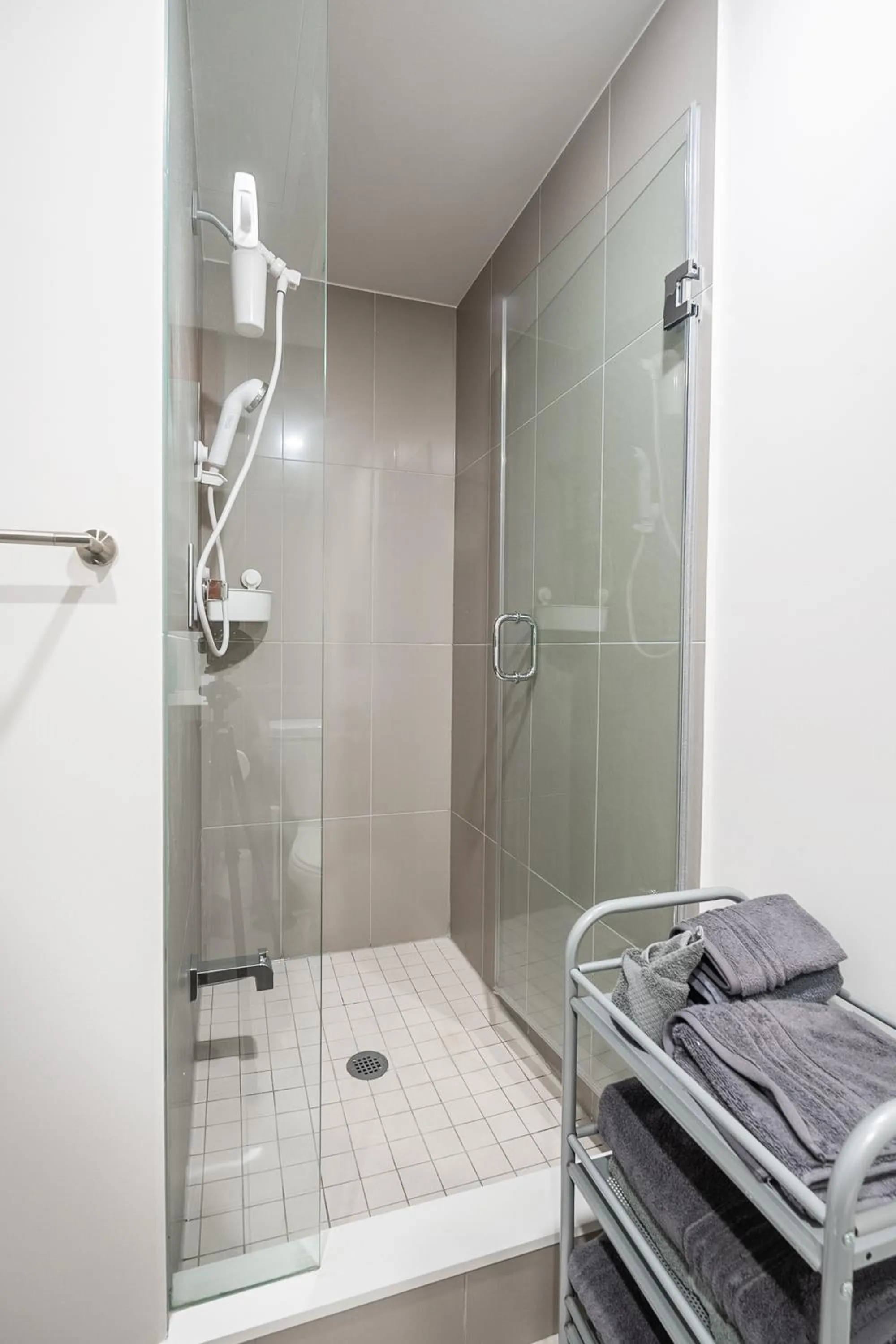 Shower in GLOBALSTAY Modern Apartments in North York Skyscraper