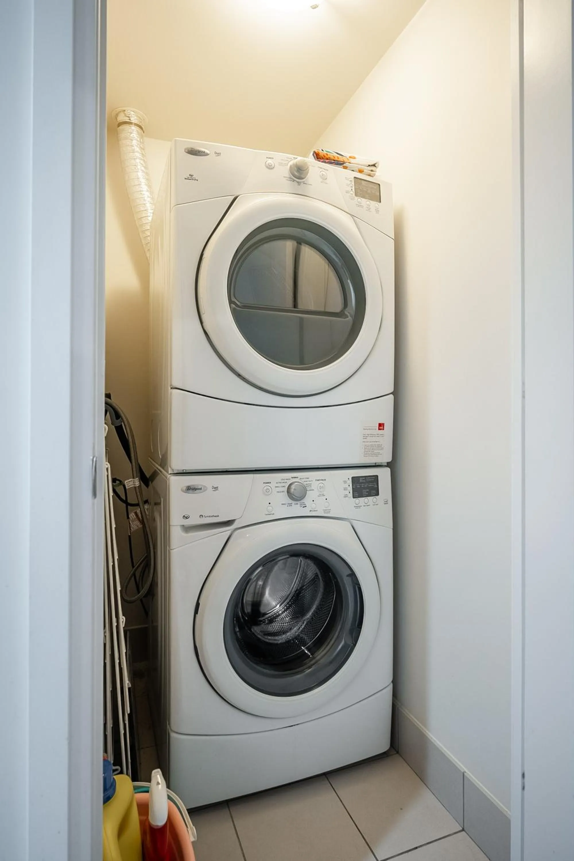 washing machine in GLOBALSTAY Modern Apartments in North York Skyscraper