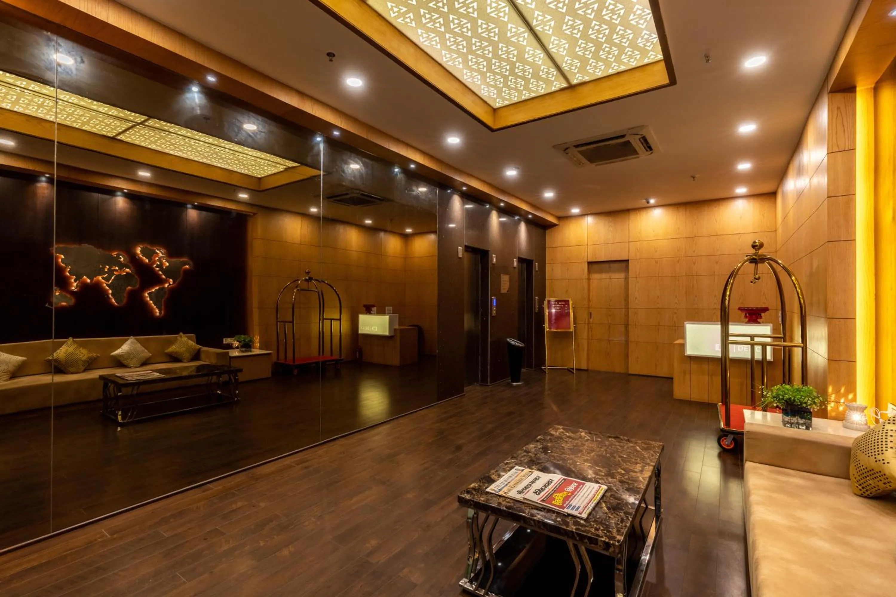 Lobby or reception in Hotel Delice