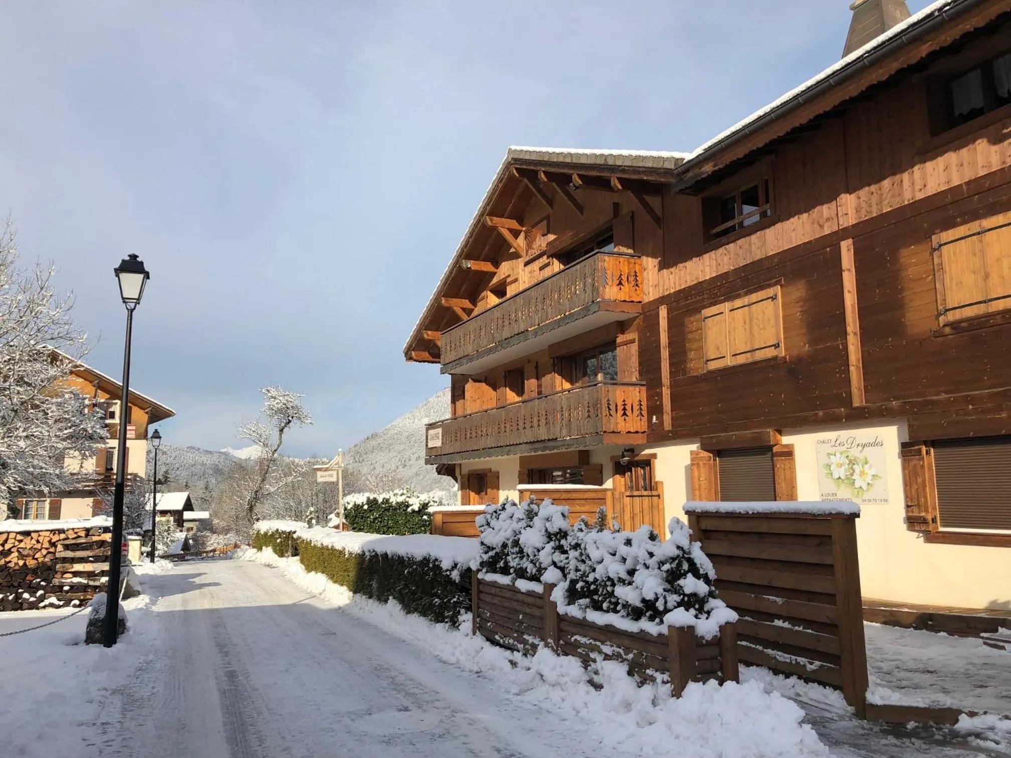 Property building in Savoy Morzine