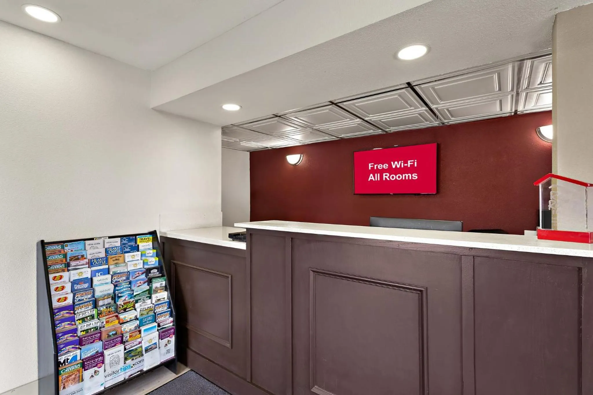 Lobby or reception in Red Roof Inn Redding