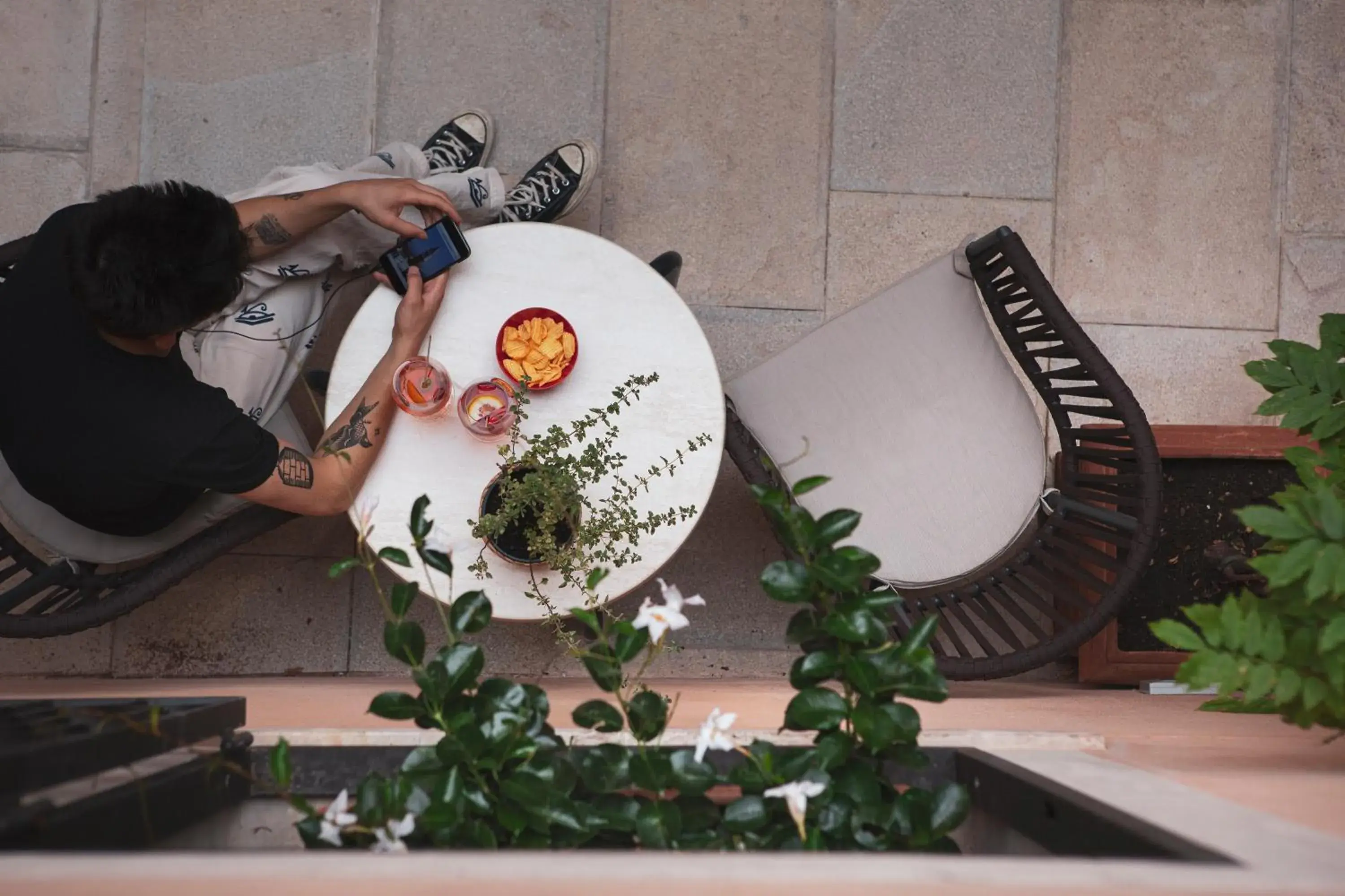 Inner courtyard view in Residenza Ducato Inner courtyard view in Residenza Ducato
