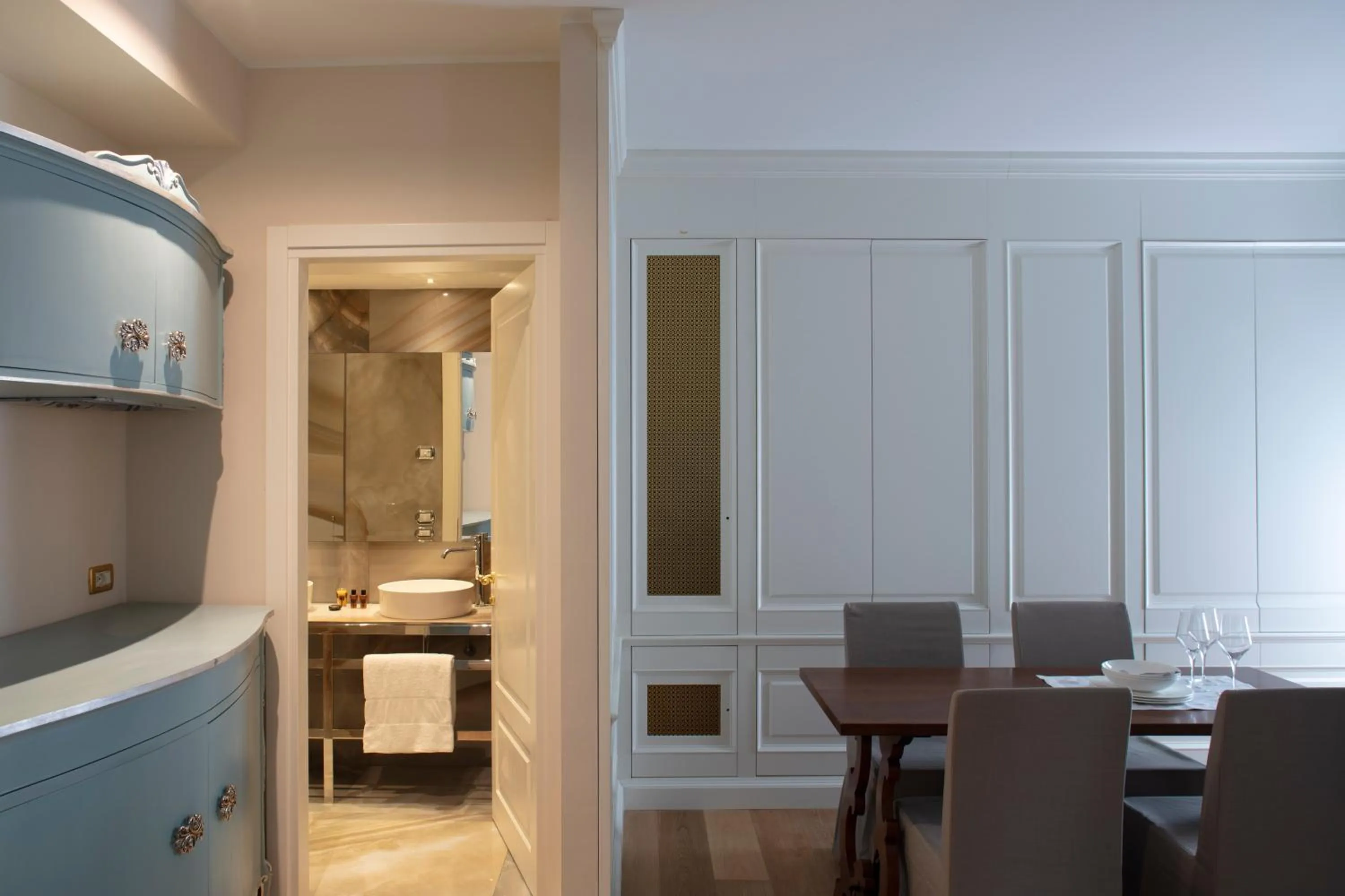 Kitchen or kitchenette in Residenza Ducato