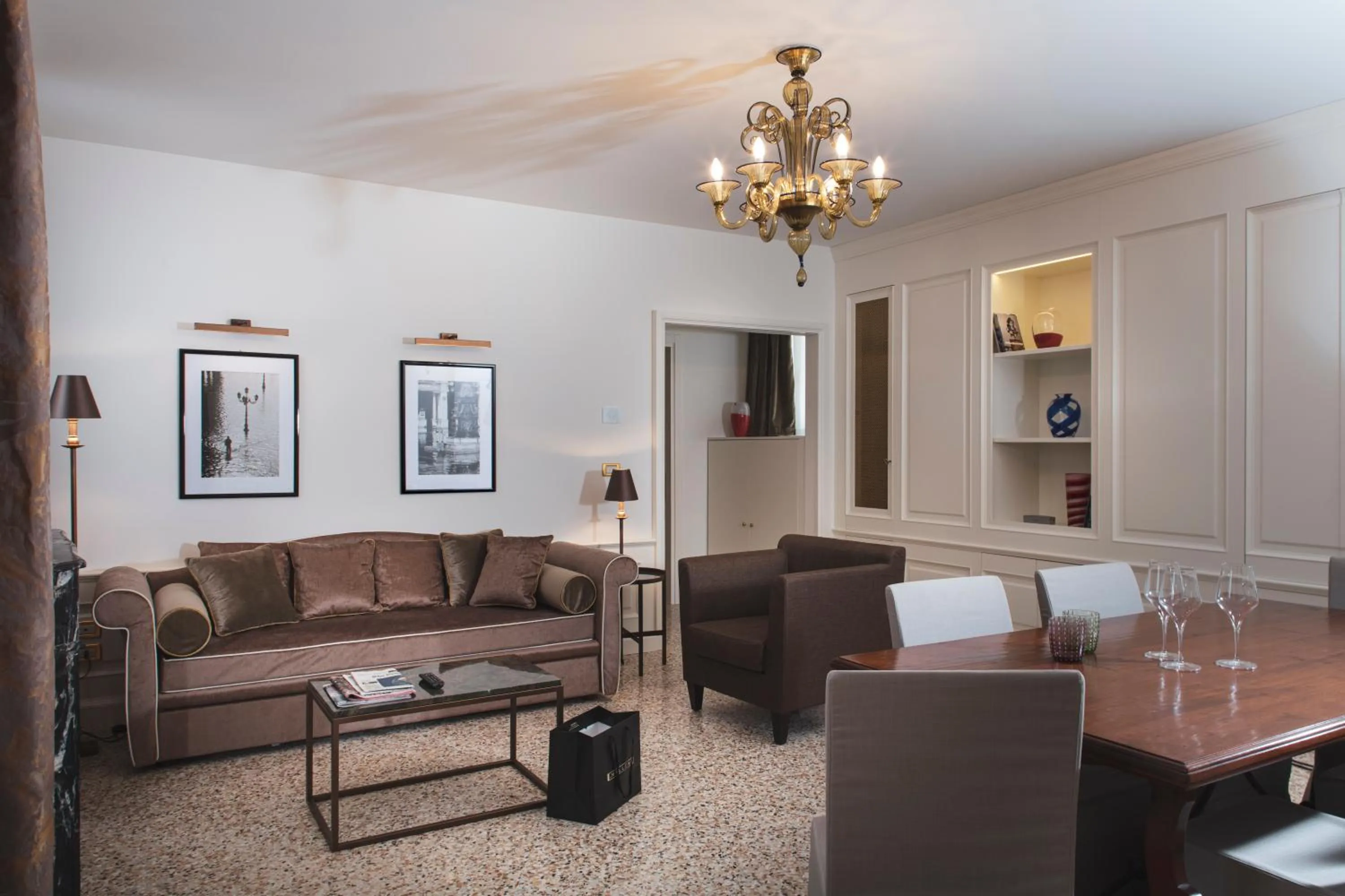 Living room in Residenza Ducato