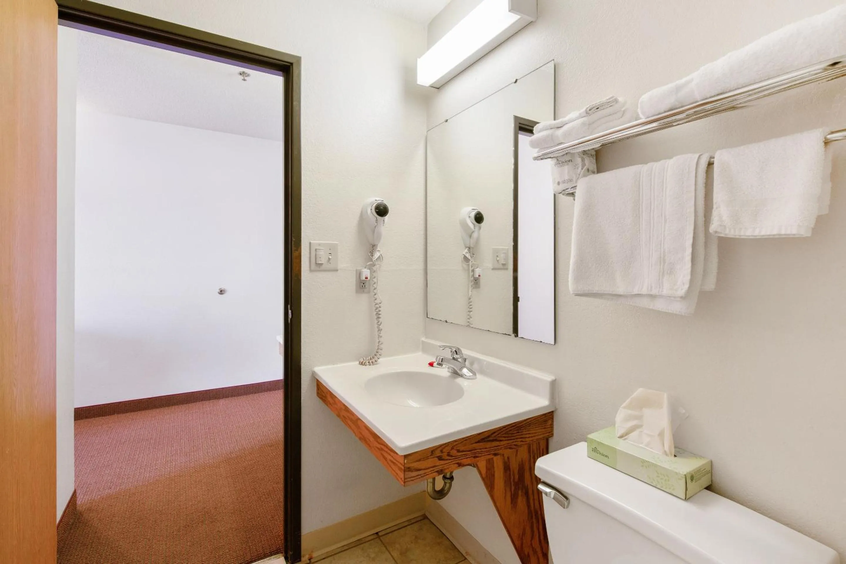 Bathroom in OYO Hotel Portage I-94