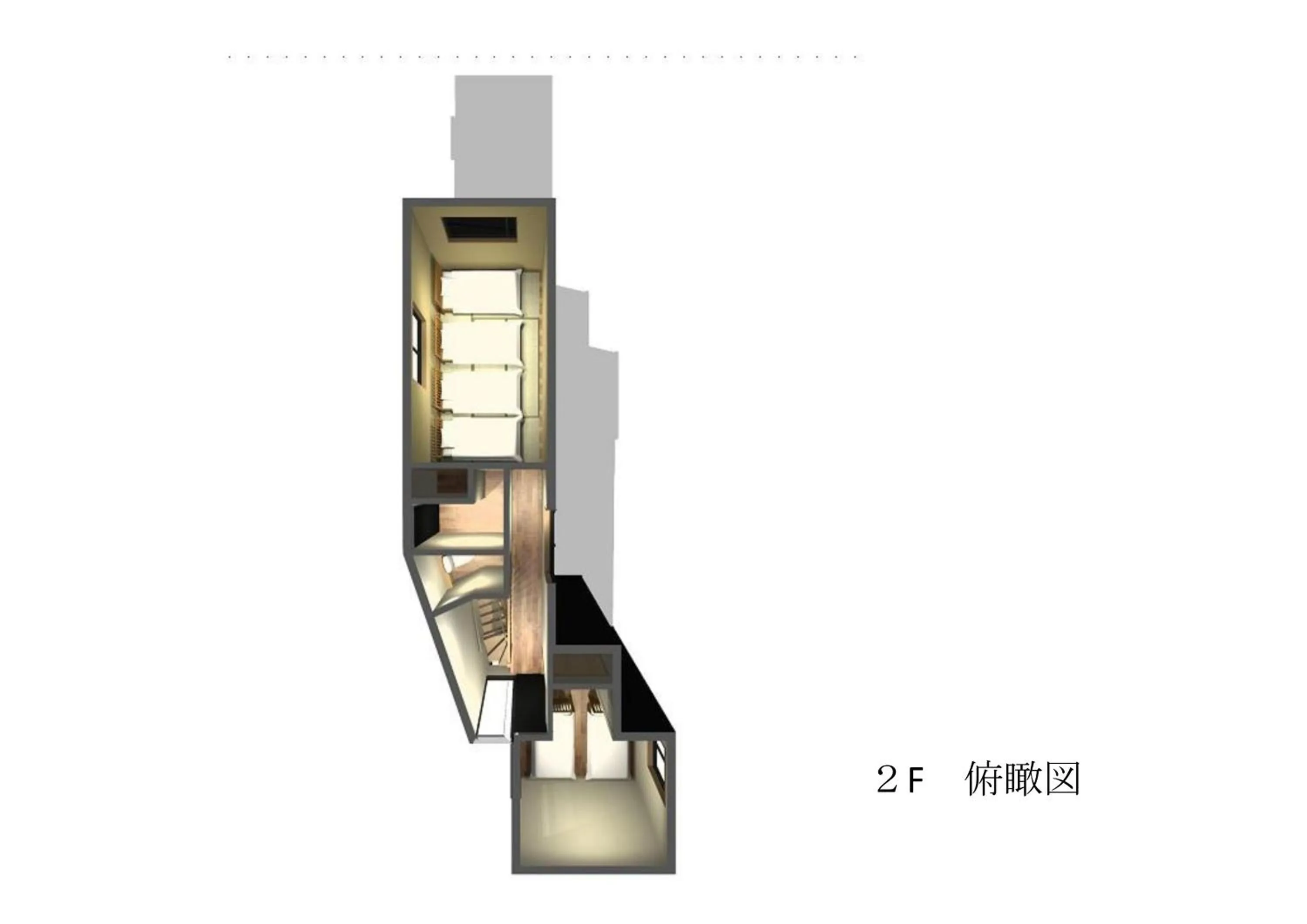 Floor plan in SAMURAI HOUSE Ⅱ
