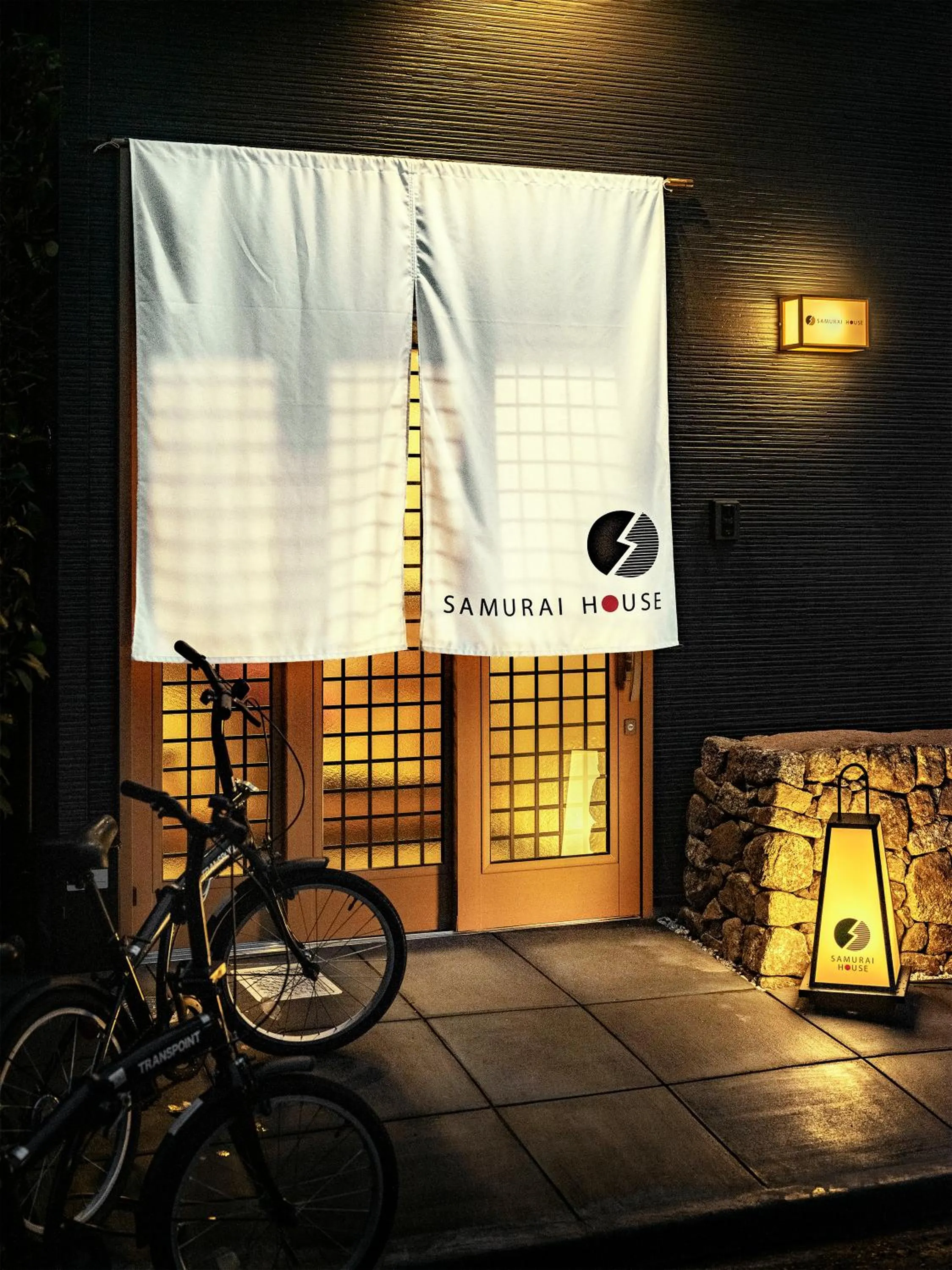 Facade/entrance in SAMURAI HOUSE Ⅱ