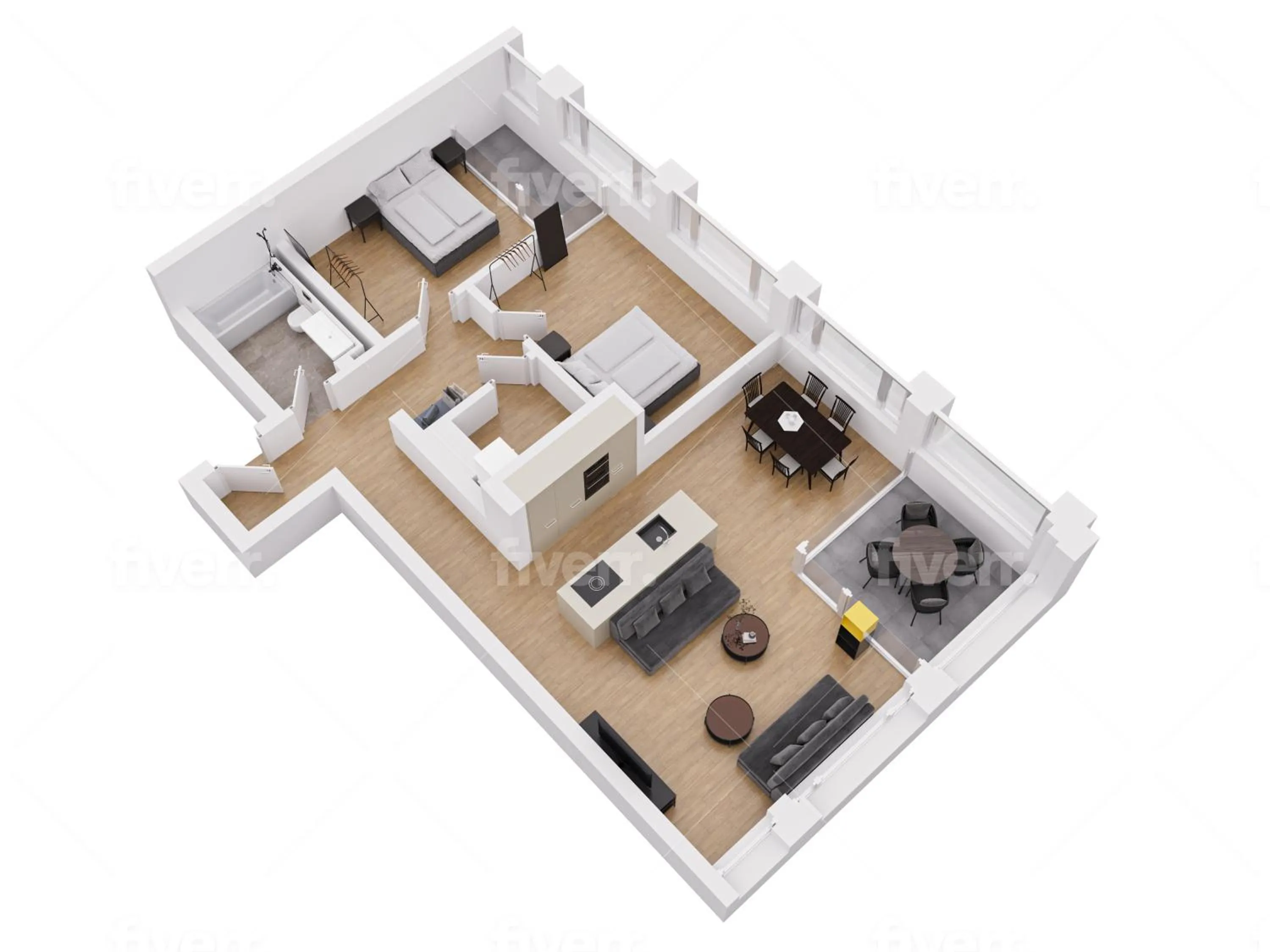 Dream View Apt With Homecinema Netflix & Loggia