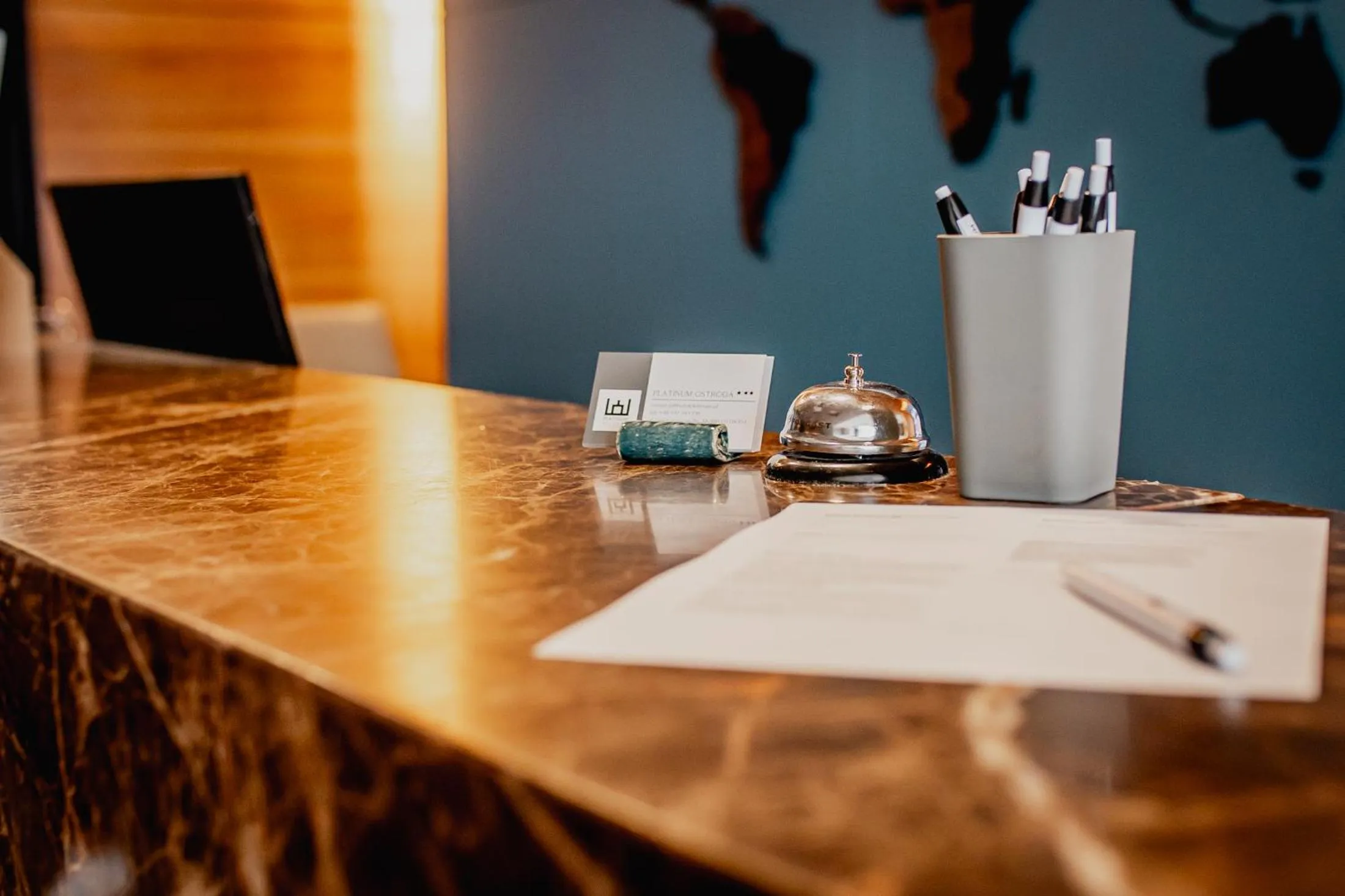 Lobby or reception in Platinum Ostróda