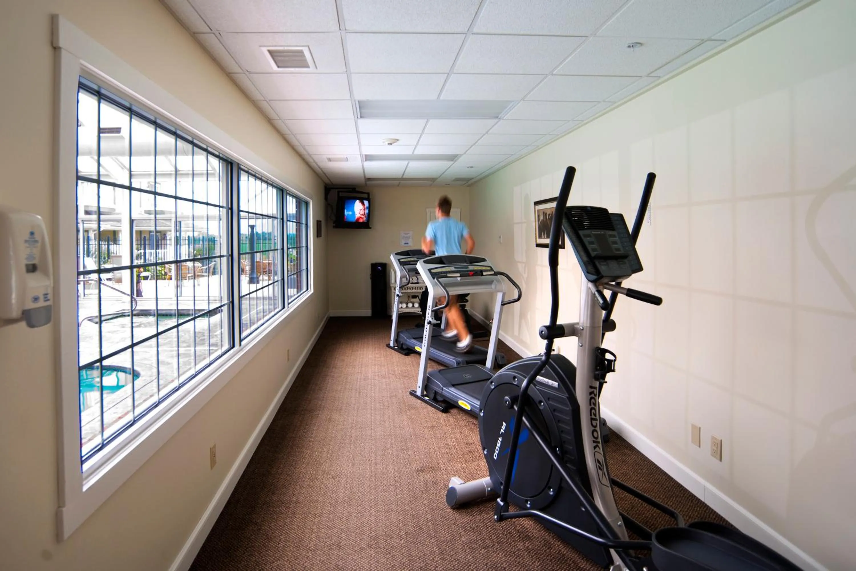 Fitness centre/facilities in Carlisle Inn
