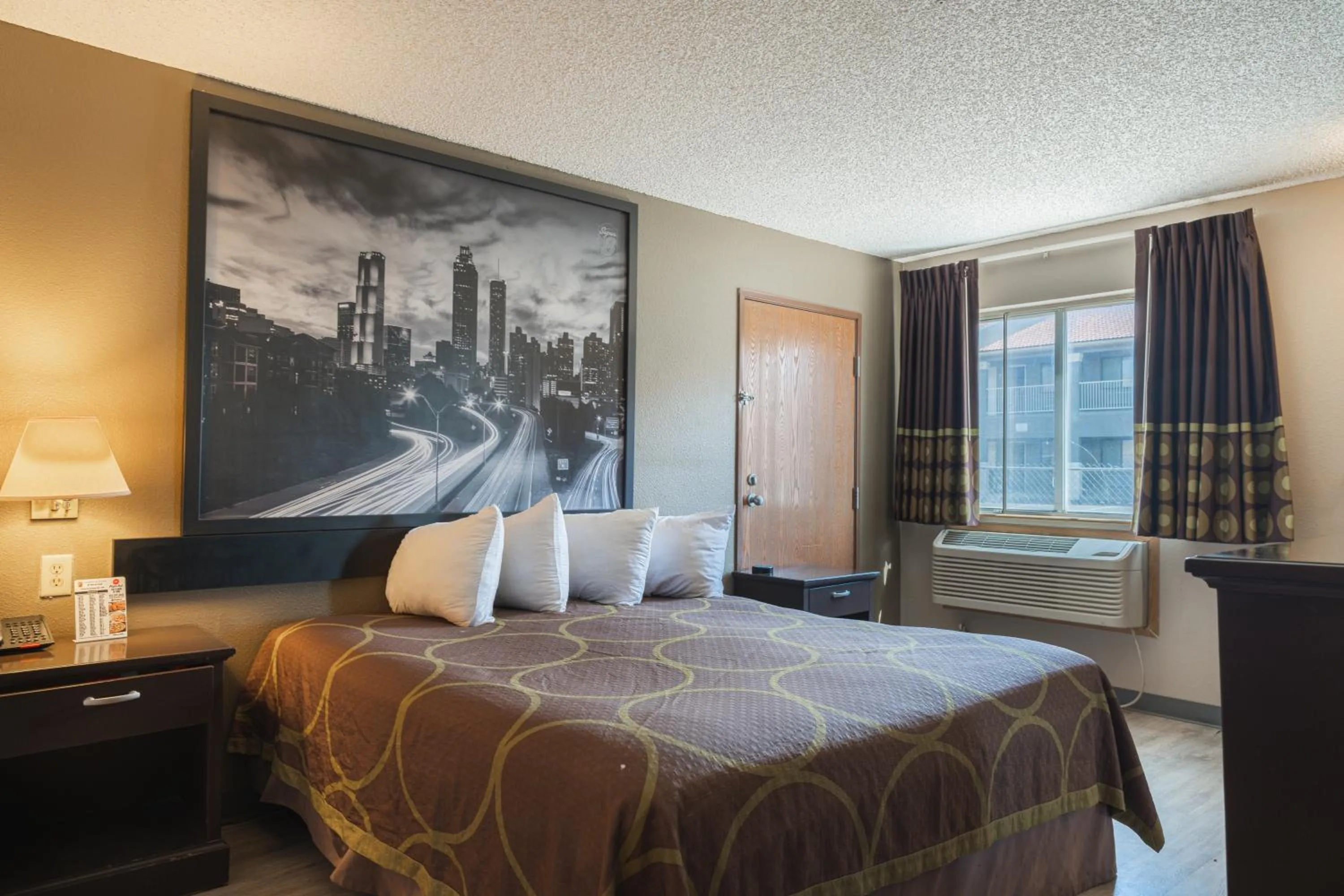 Bed in Super 8 by Wyndham Grants