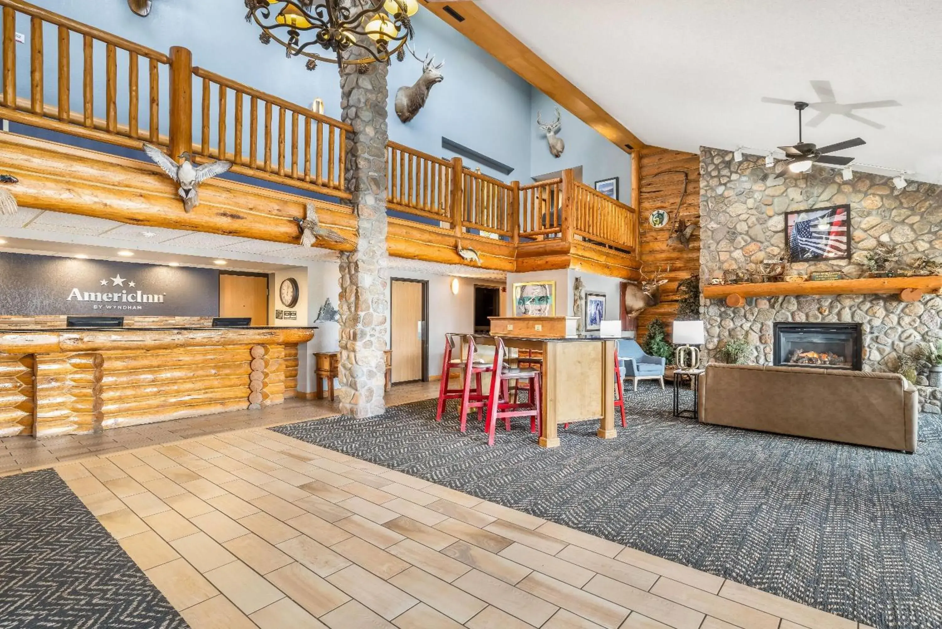 Lobby or reception in AmericInn by Wyndham Chamberlain Conference Center Lobby or reception in AmericInn by Wyndham Chamberlain Conference Center