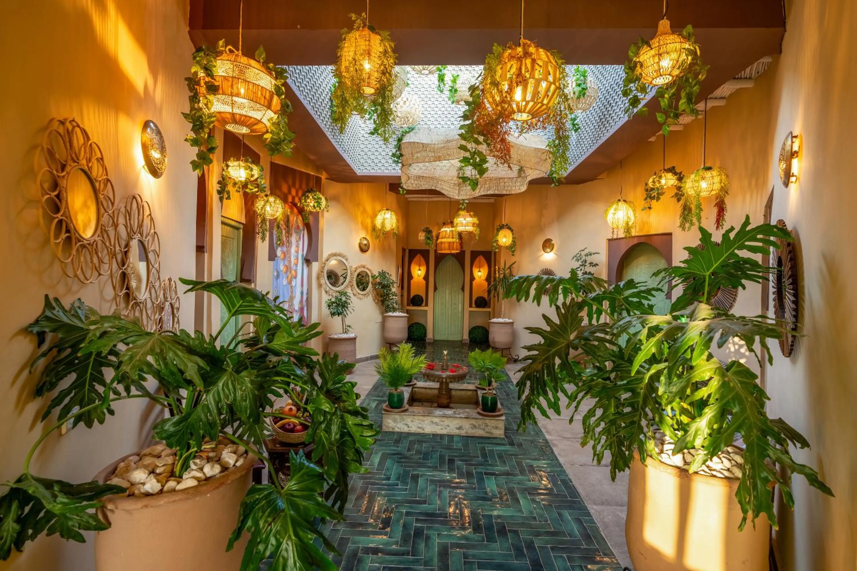 Patio in Taj Atlas Wellness Boutique Hôtel & Spa