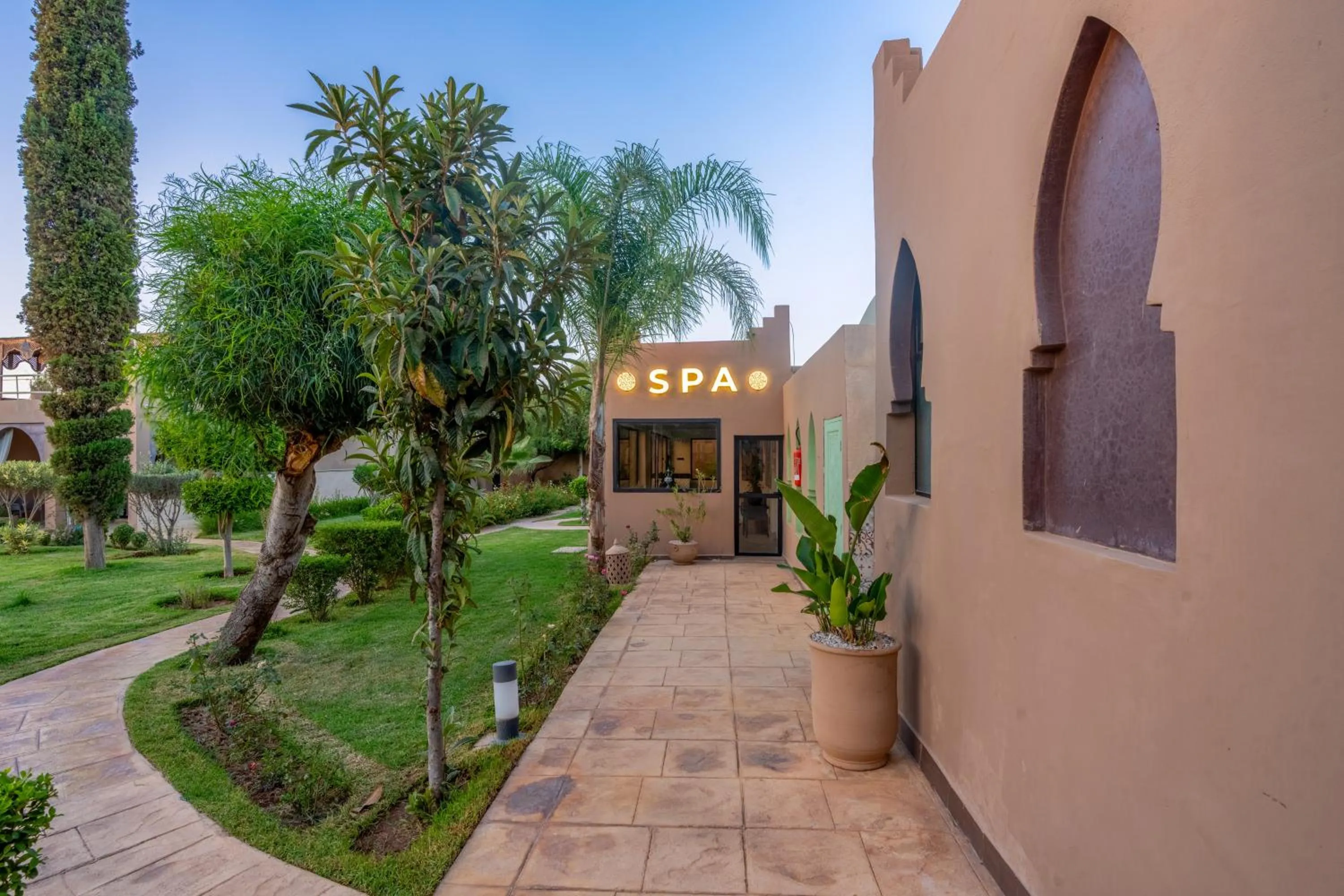 Garden view in Taj Atlas Wellness Boutique Hôtel & Spa