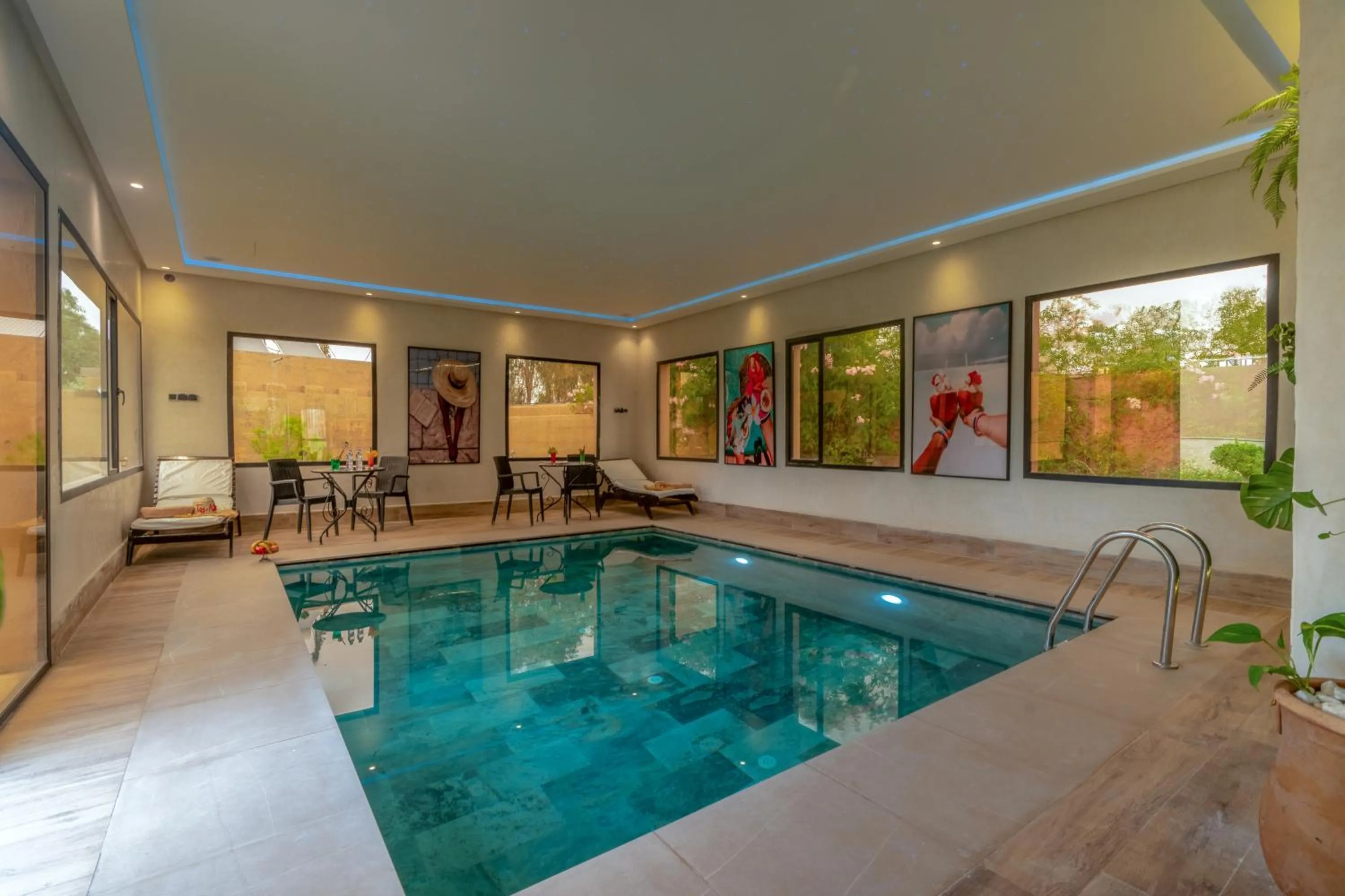 Pool view in Taj Atlas Wellness Boutique Hôtel & Spa