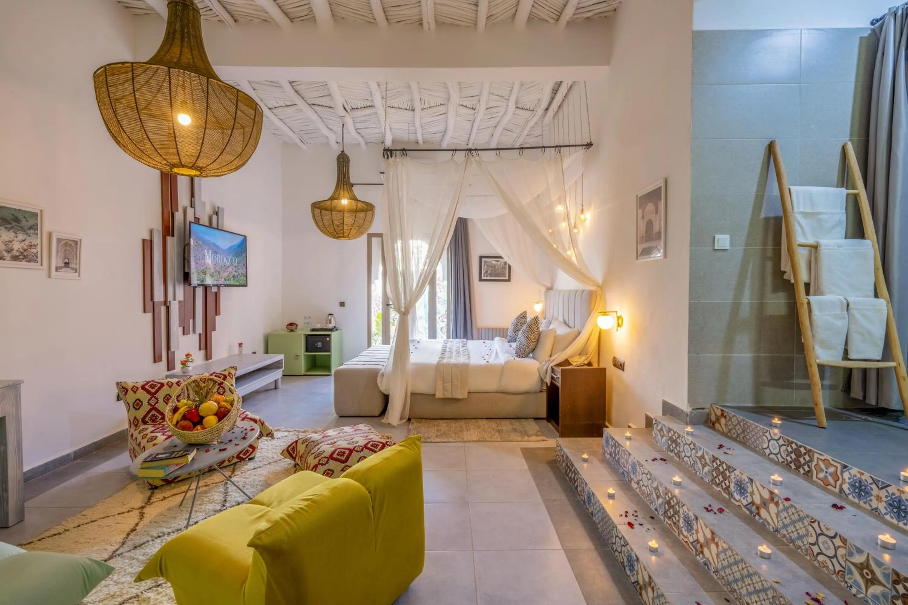 Living room in Taj Atlas Wellness Boutique Hôtel & Spa