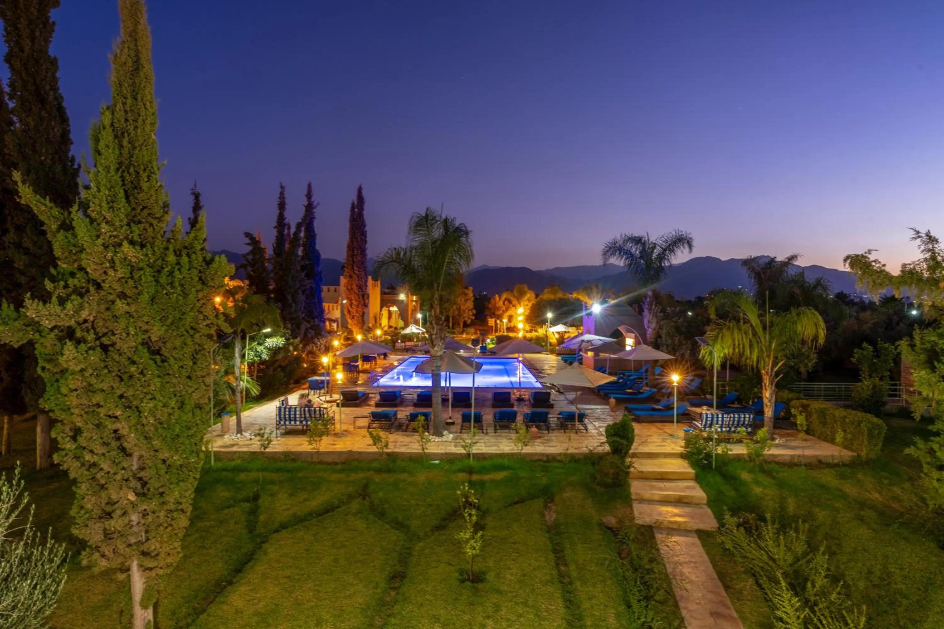 Swimming pool in Taj Atlas Wellness Boutique Hôtel & Spa